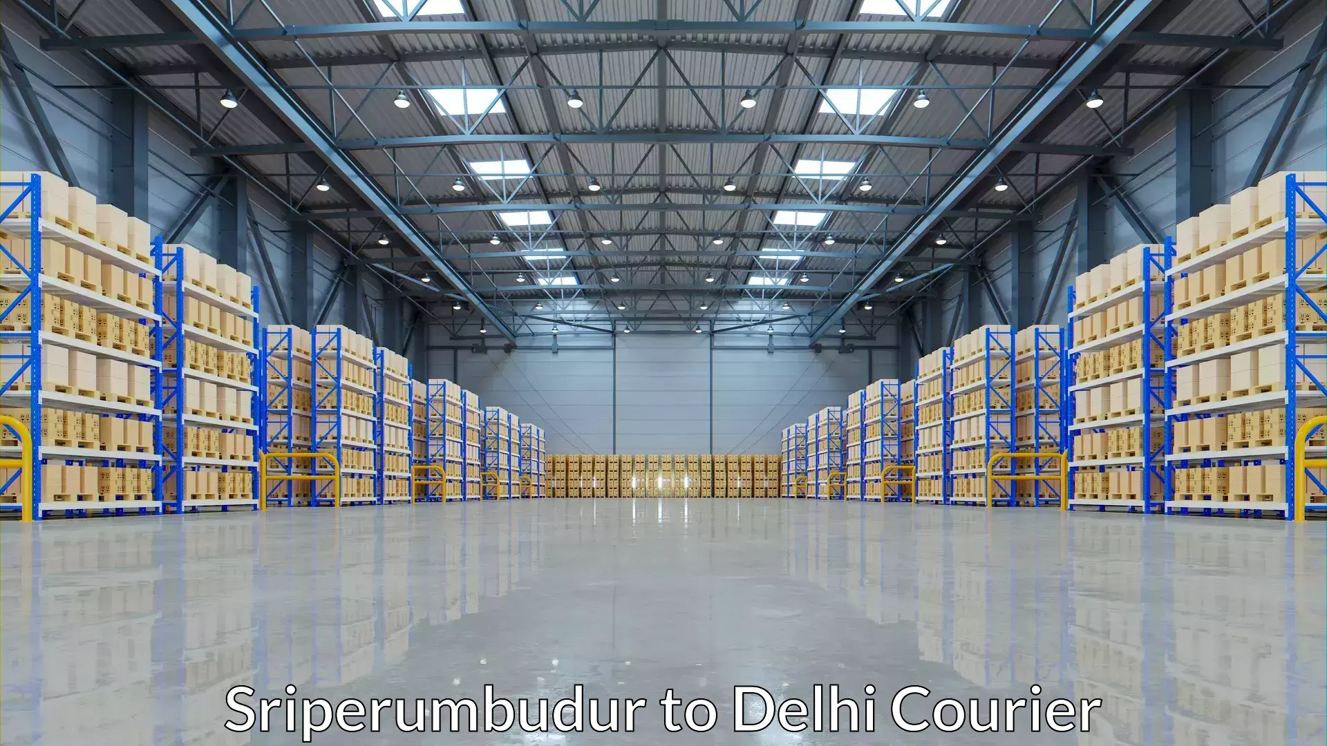 Courier tracking online Sriperumbudur to NCR