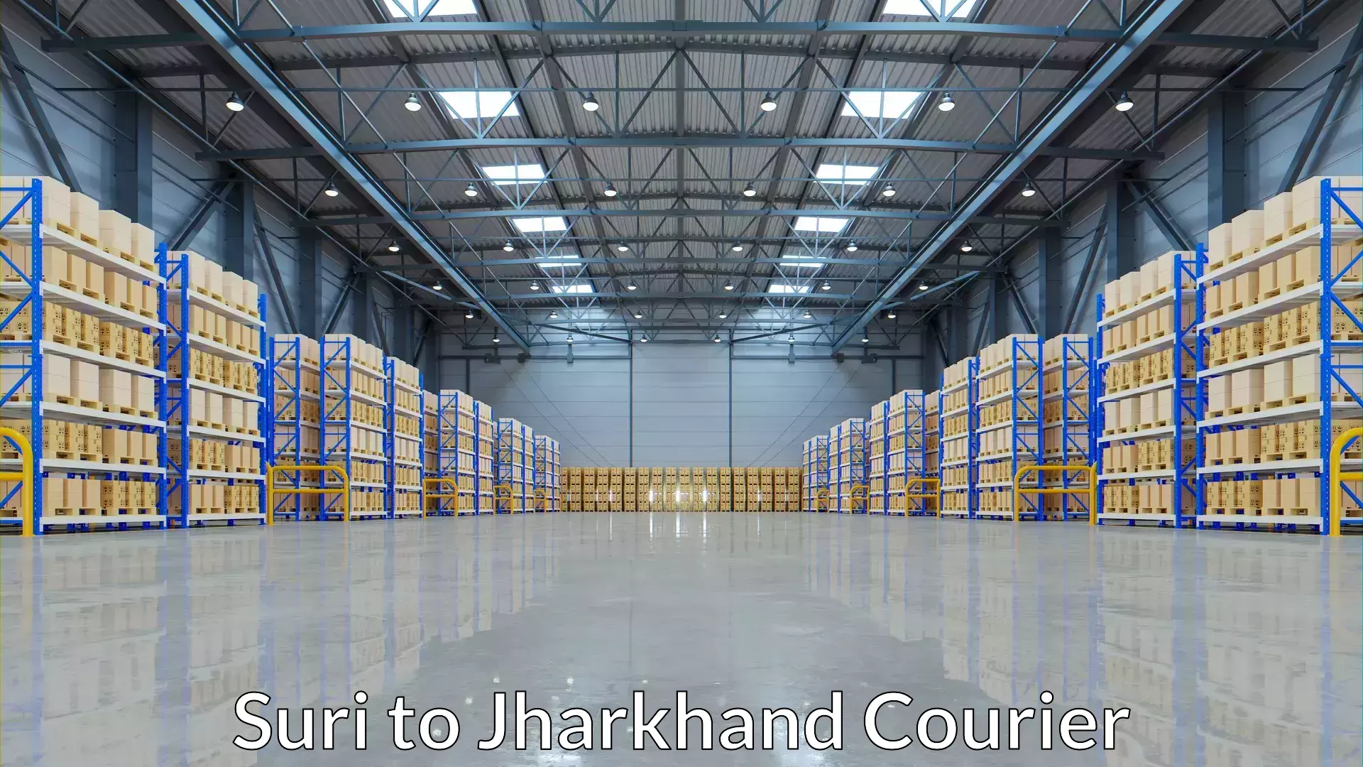 Flexible shipping options Suri to Jhumri Telaiya