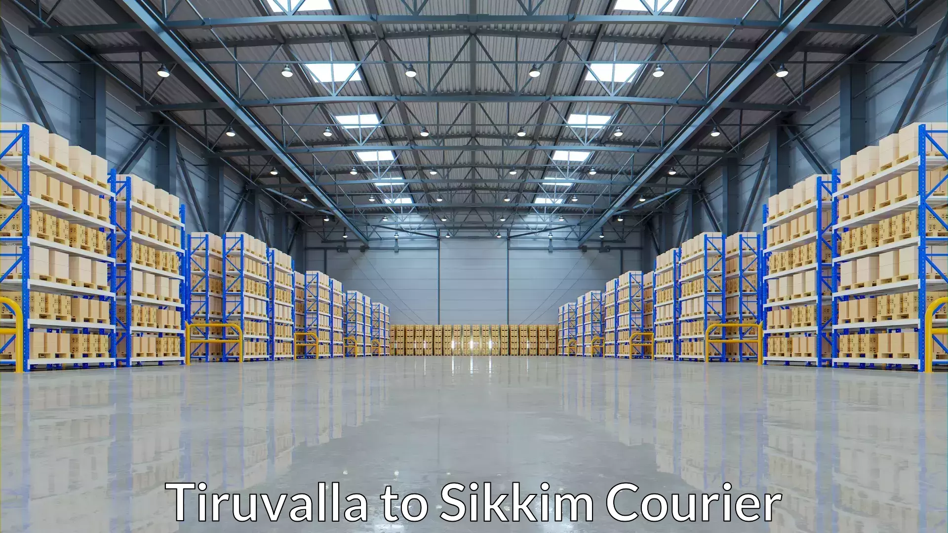 Tailored shipping services Tiruvalla to Sikkim