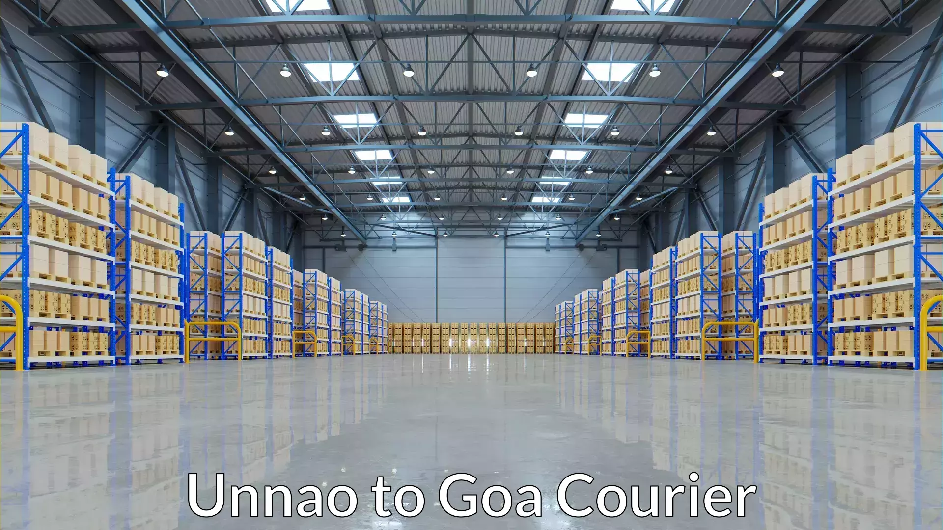 E-commerce shipping Unnao to Goa