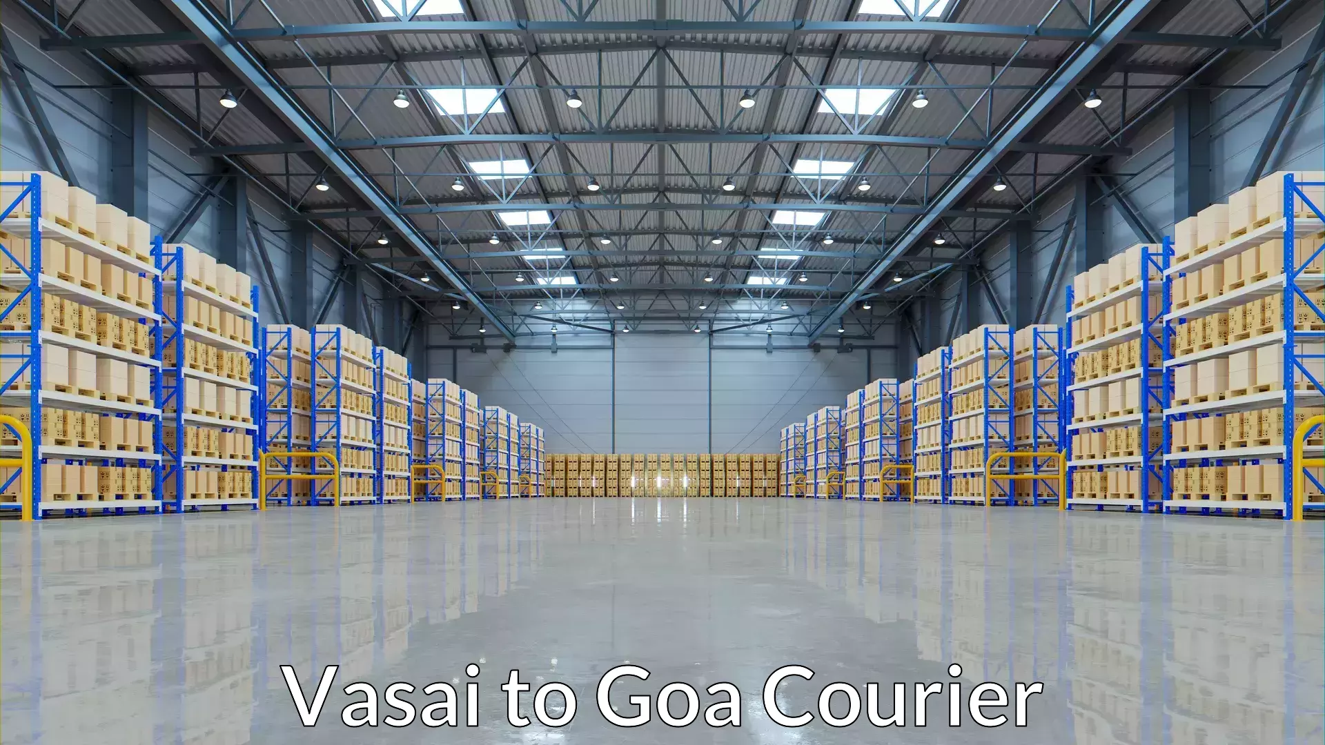 Efficient parcel transport Vasai to Goa