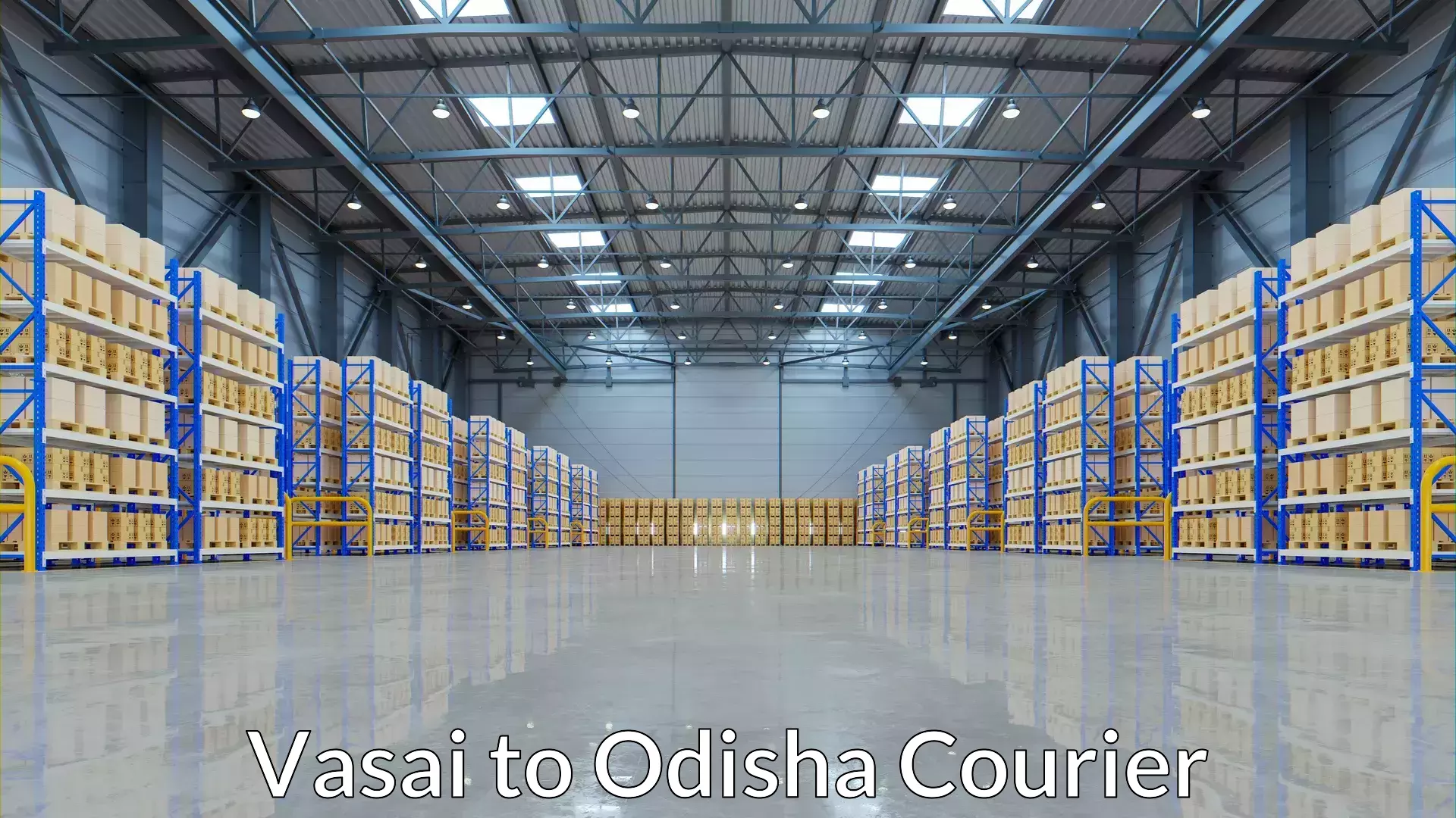 Online courier booking Vasai to Brajrajnagar