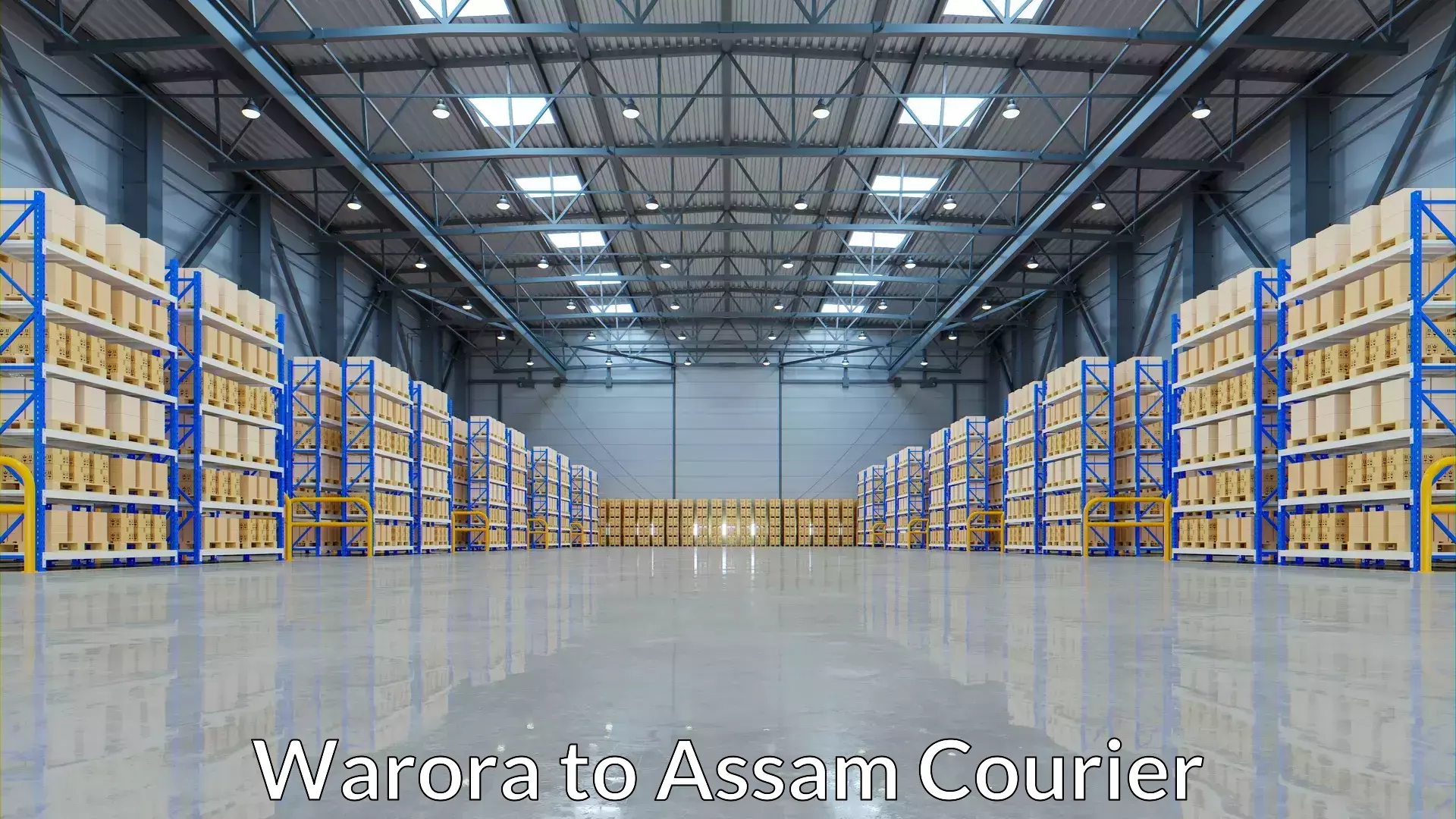 Cross-border shipping in Warora to Nagaon