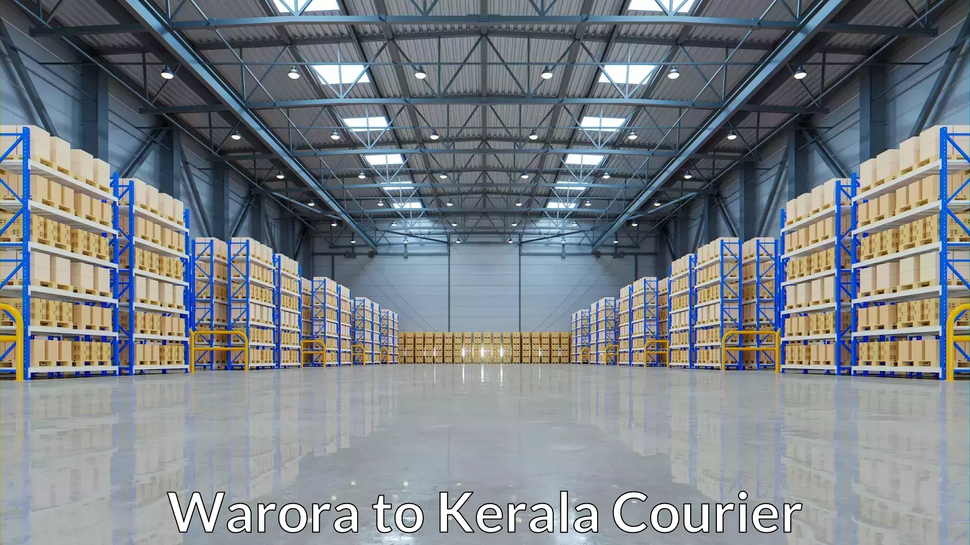 Smart parcel delivery Warora to Shoranur