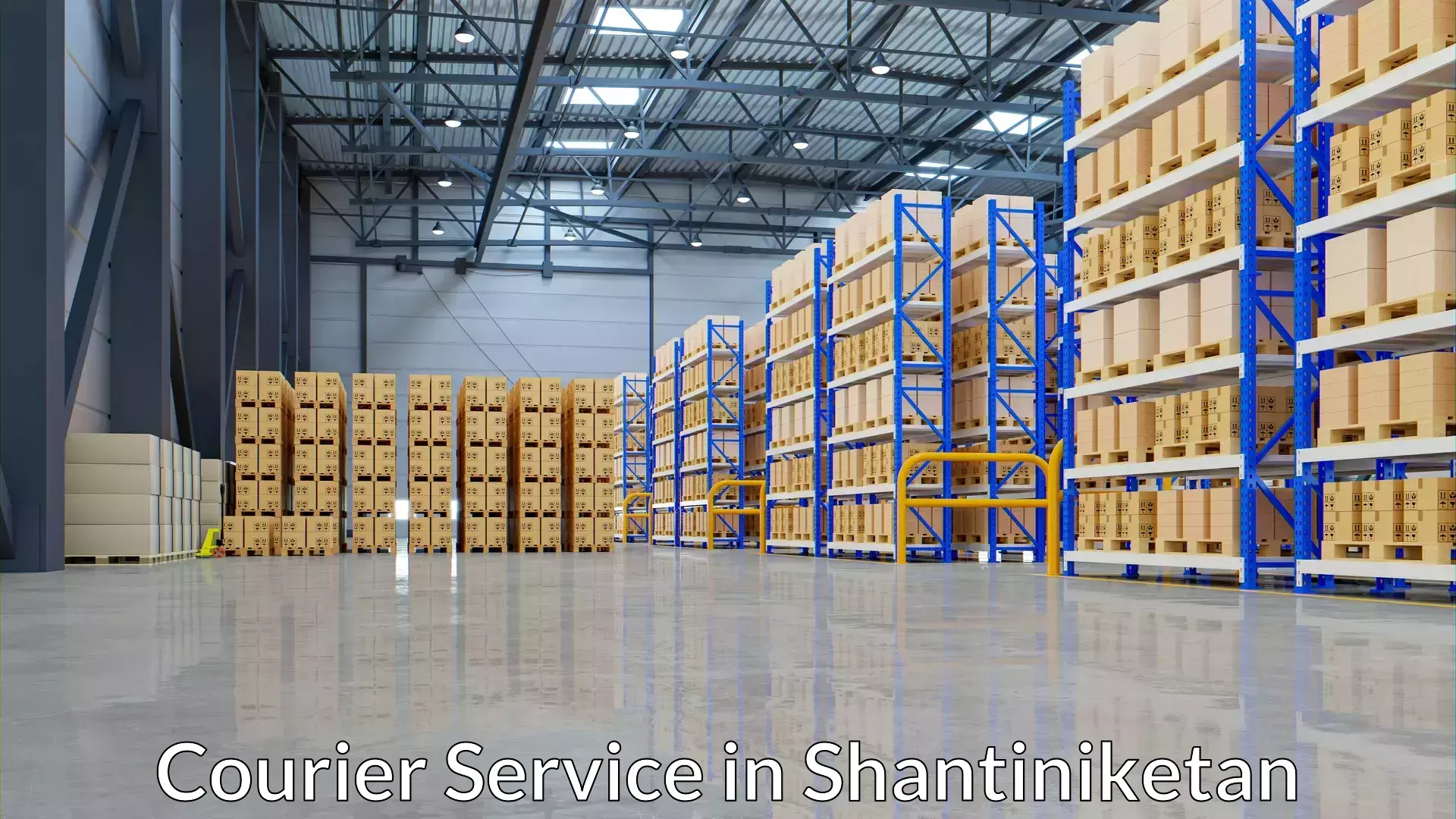 Express courier capabilities in Shantiniketan