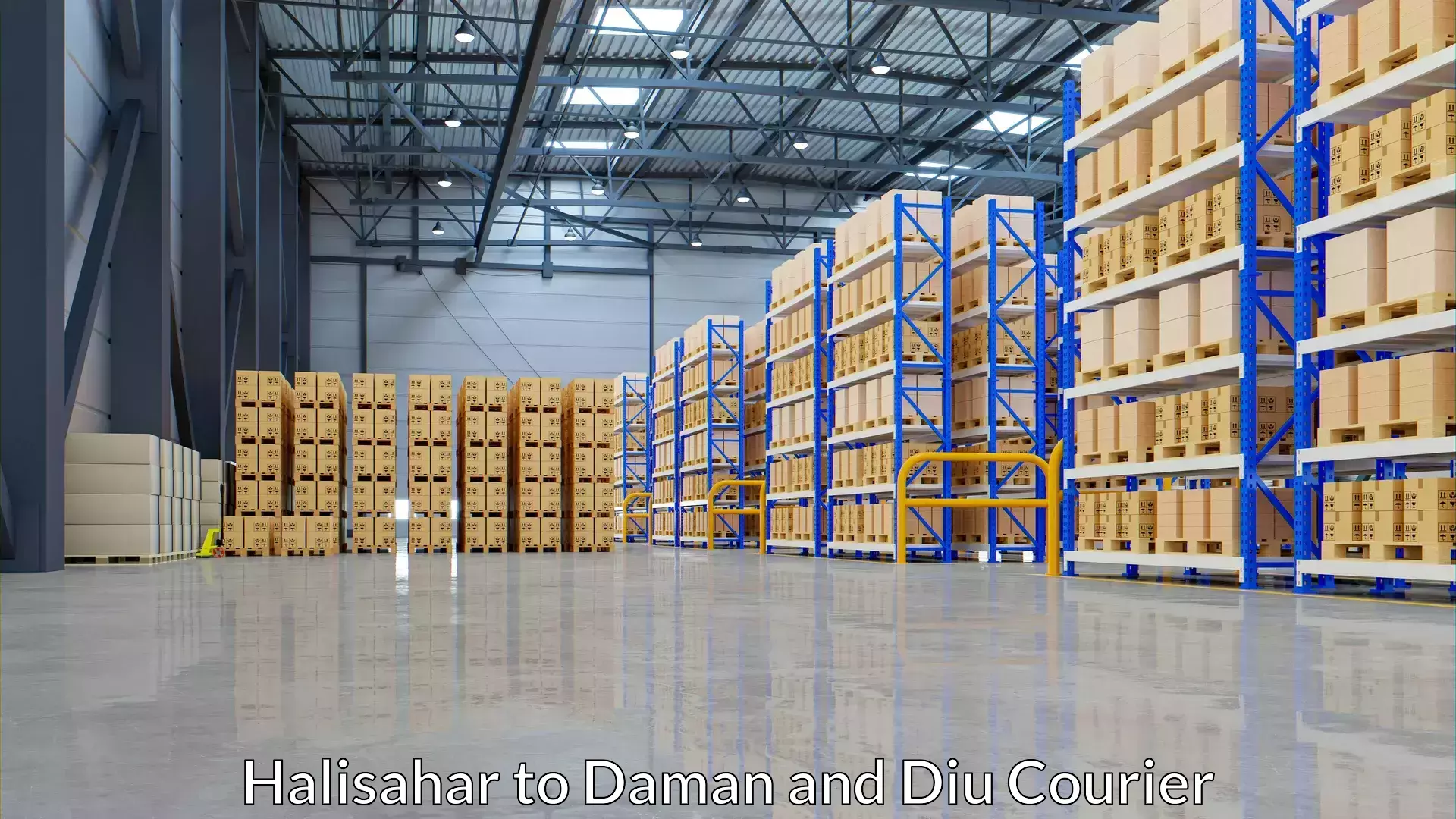 Integrated logistics solutions Halisahar to Daman