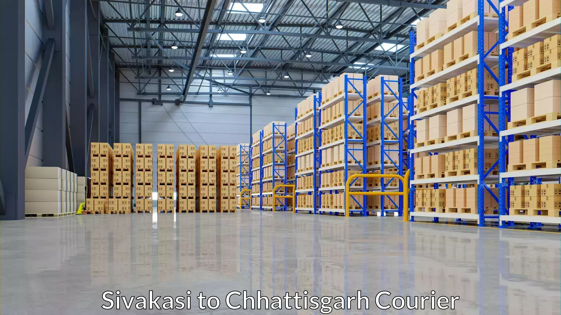 Comprehensive parcel tracking in Sivakasi to Bijapur Chhattisgarh