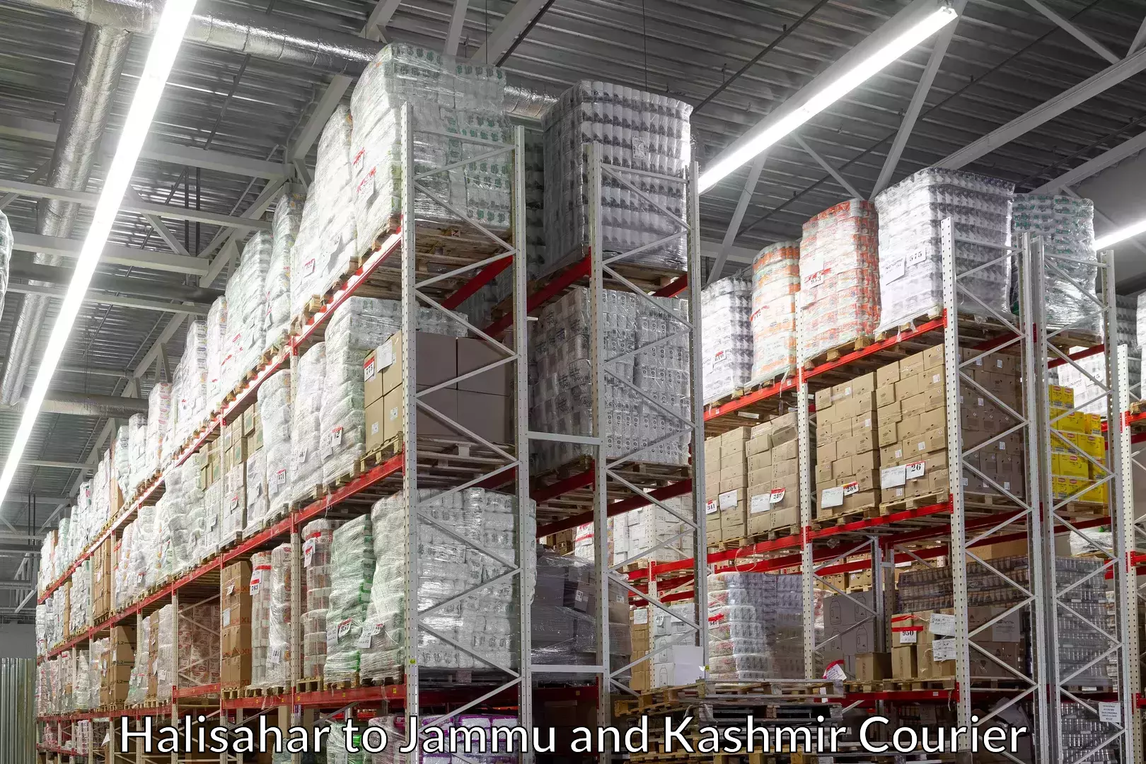 Rapid freight solutions Halisahar to Jammu and Kashmir