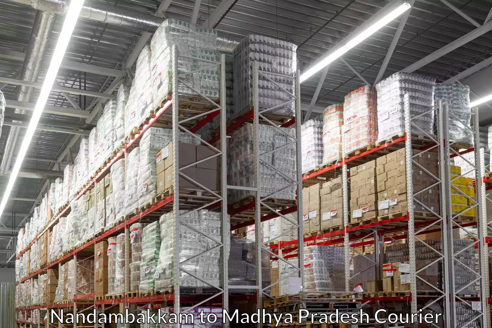 Affordable shipping solutions Nandambakkam to BHEL Bhopal