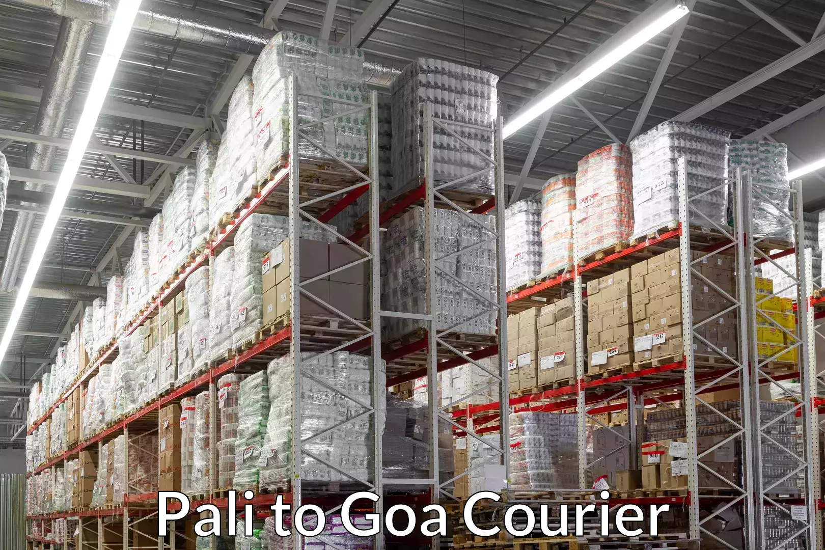 Custom courier rates Pali to Canacona