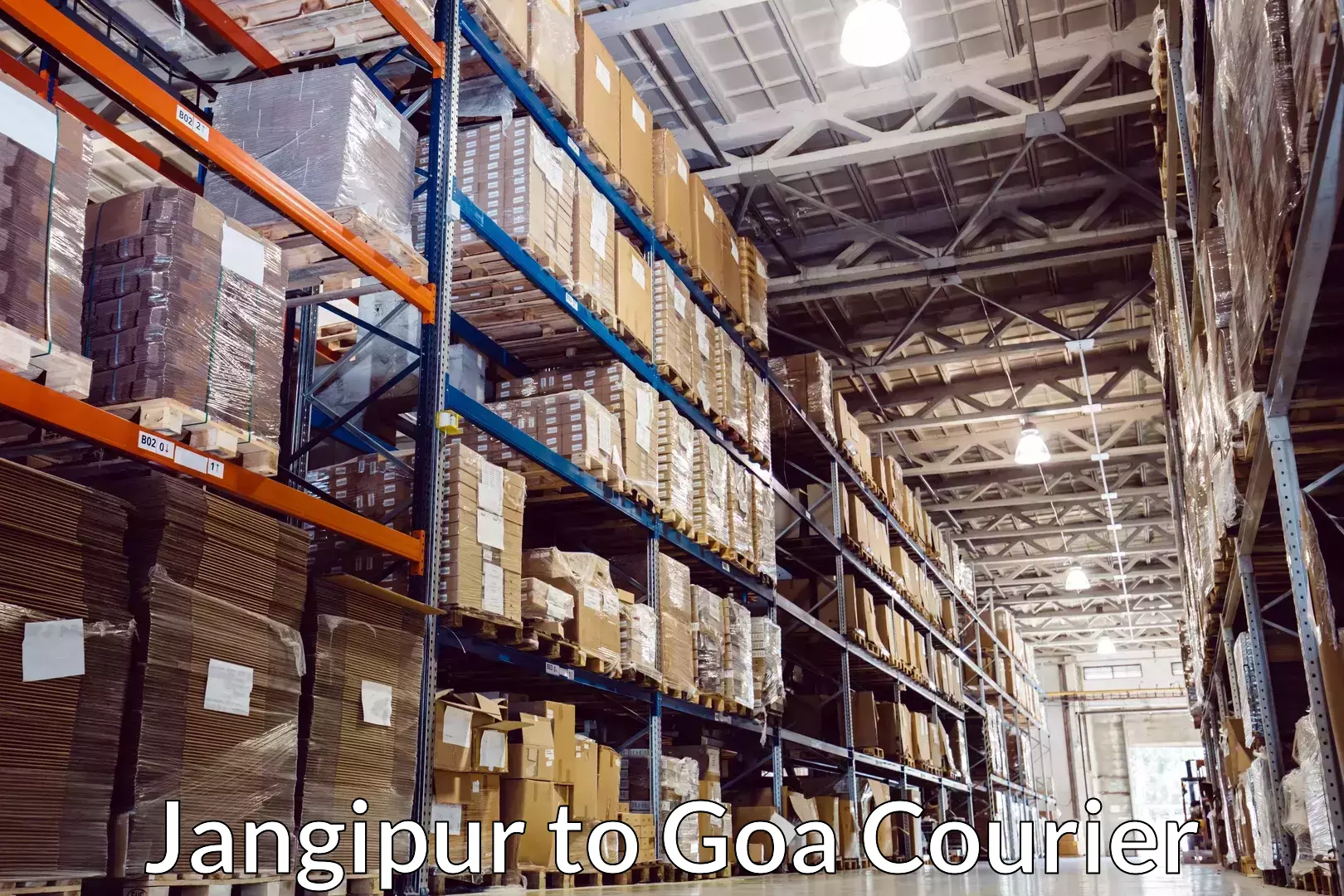 Parcel delivery automation Jangipur to Goa