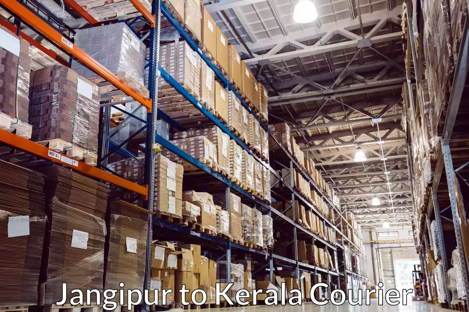 Versatile courier offerings Jangipur to Aluva