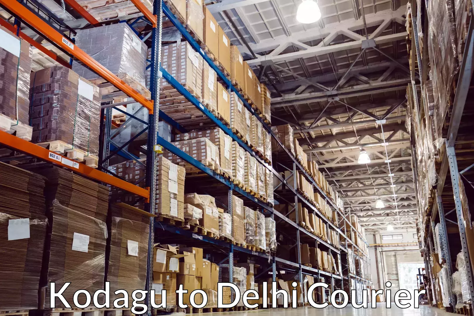 Bulk courier orders Kodagu to NIT Delhi