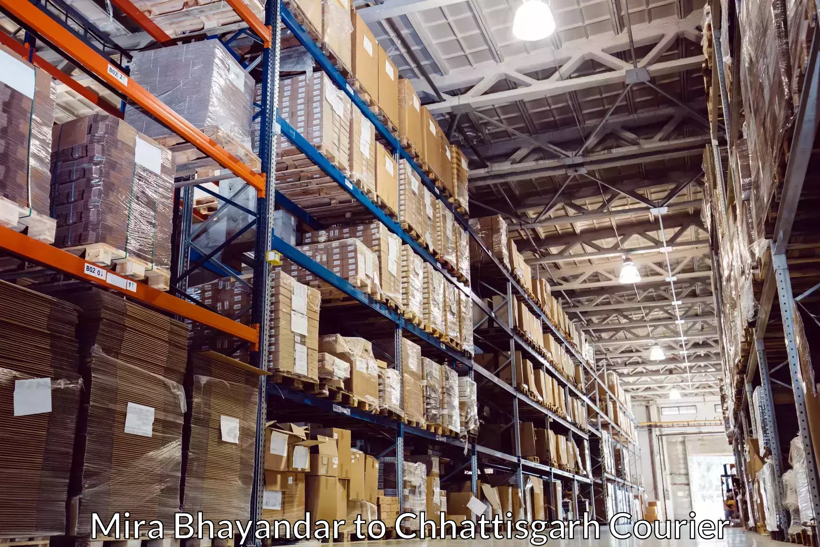 Comprehensive logistics solutions Mira Bhayandar to Rajnandgaon