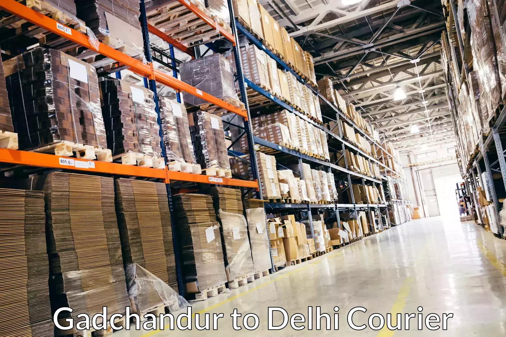 Modern delivery technologies Gadchandur to Naraina Industrial Estate