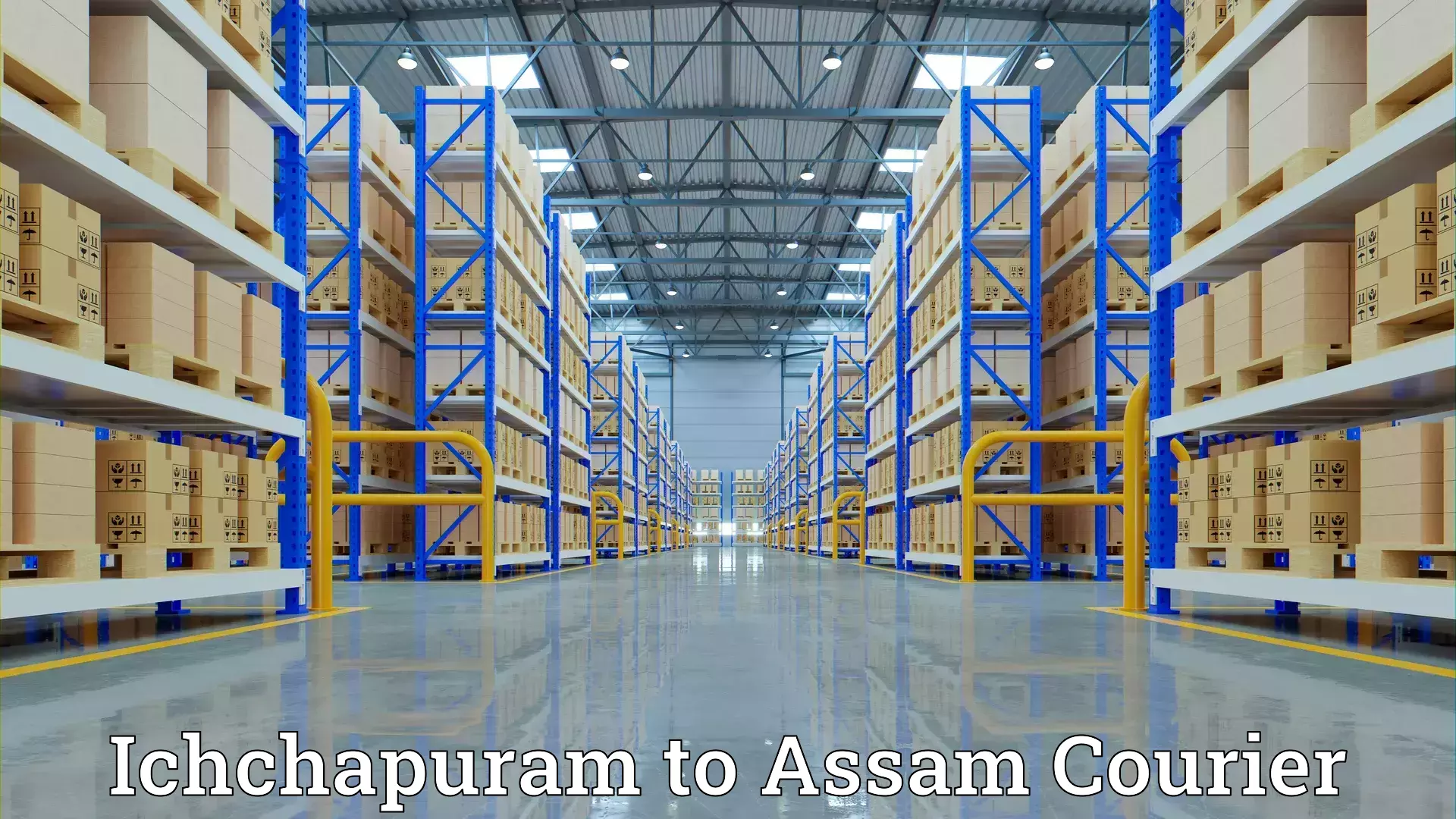 Furniture moving assistance Ichchapuram to Badarpur Karimganj