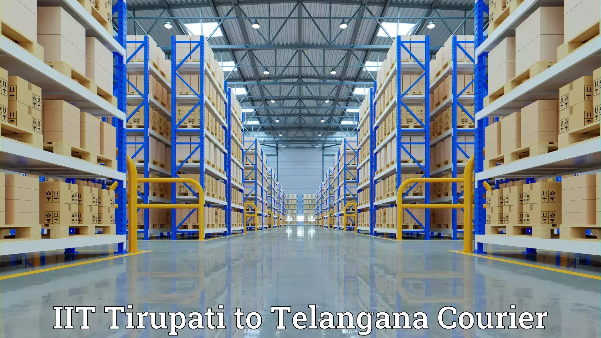 Efficient moving strategies IIT Tirupati to Nalgonda