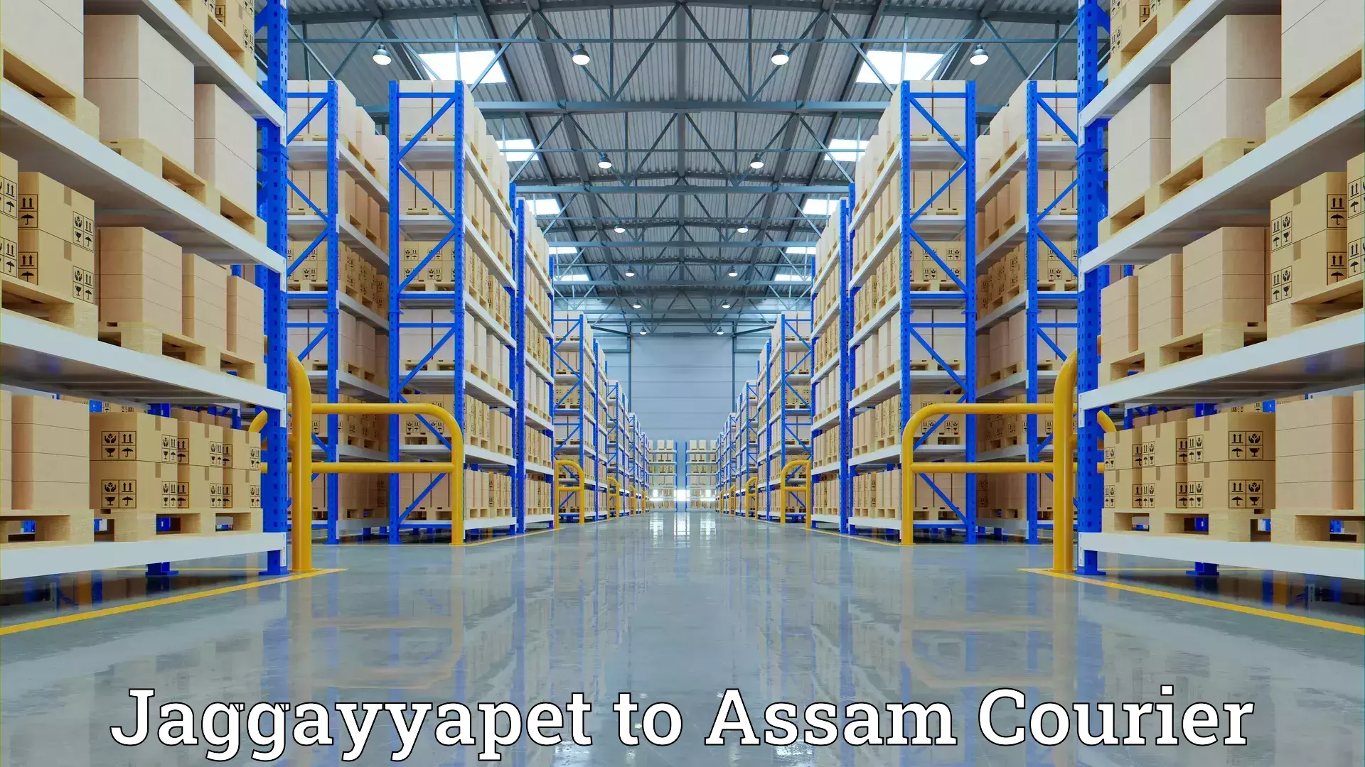 Safe home goods transport Jaggayyapet to Kabuganj