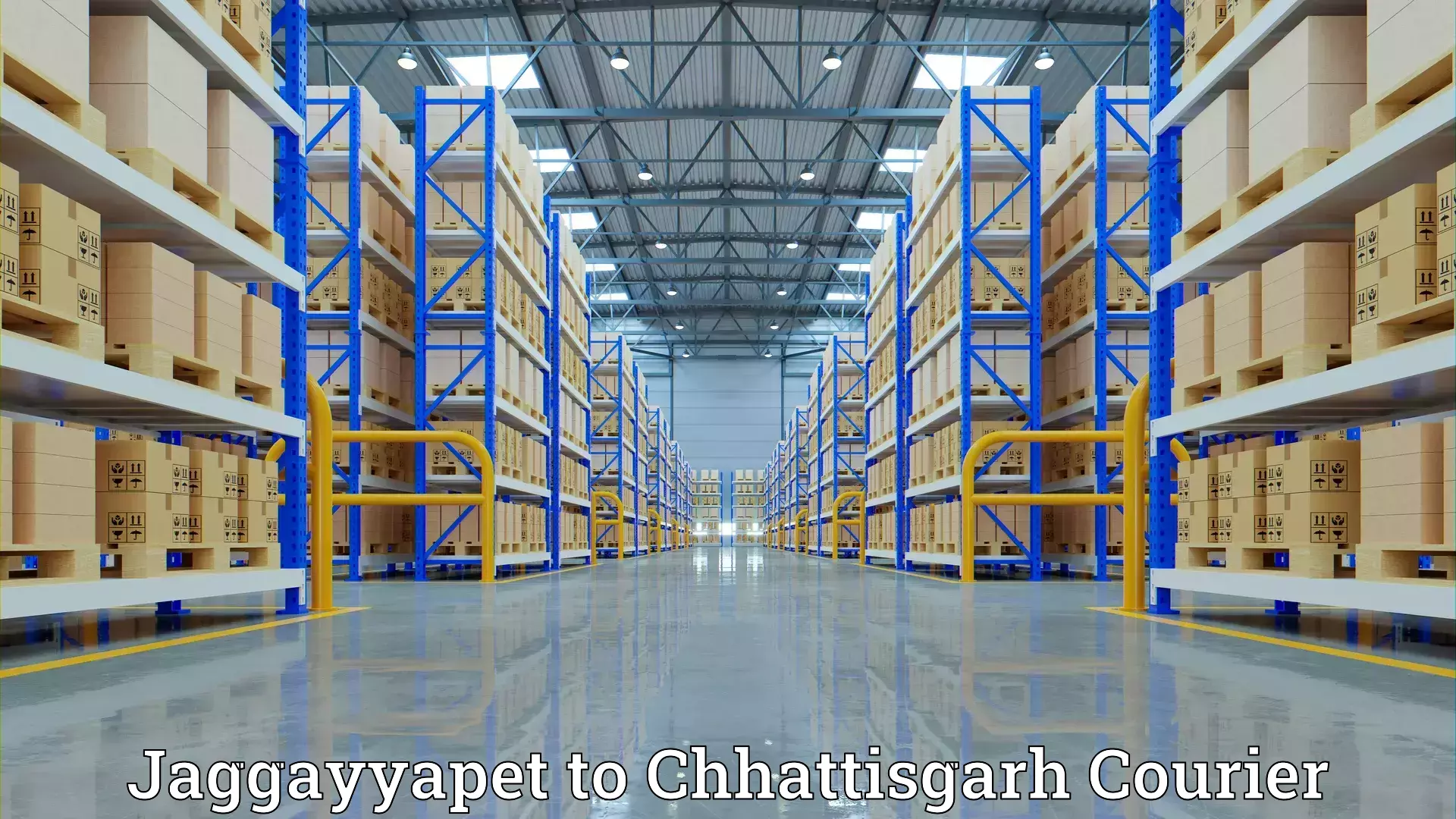 Professional moving company Jaggayyapet to Chhattisgarh