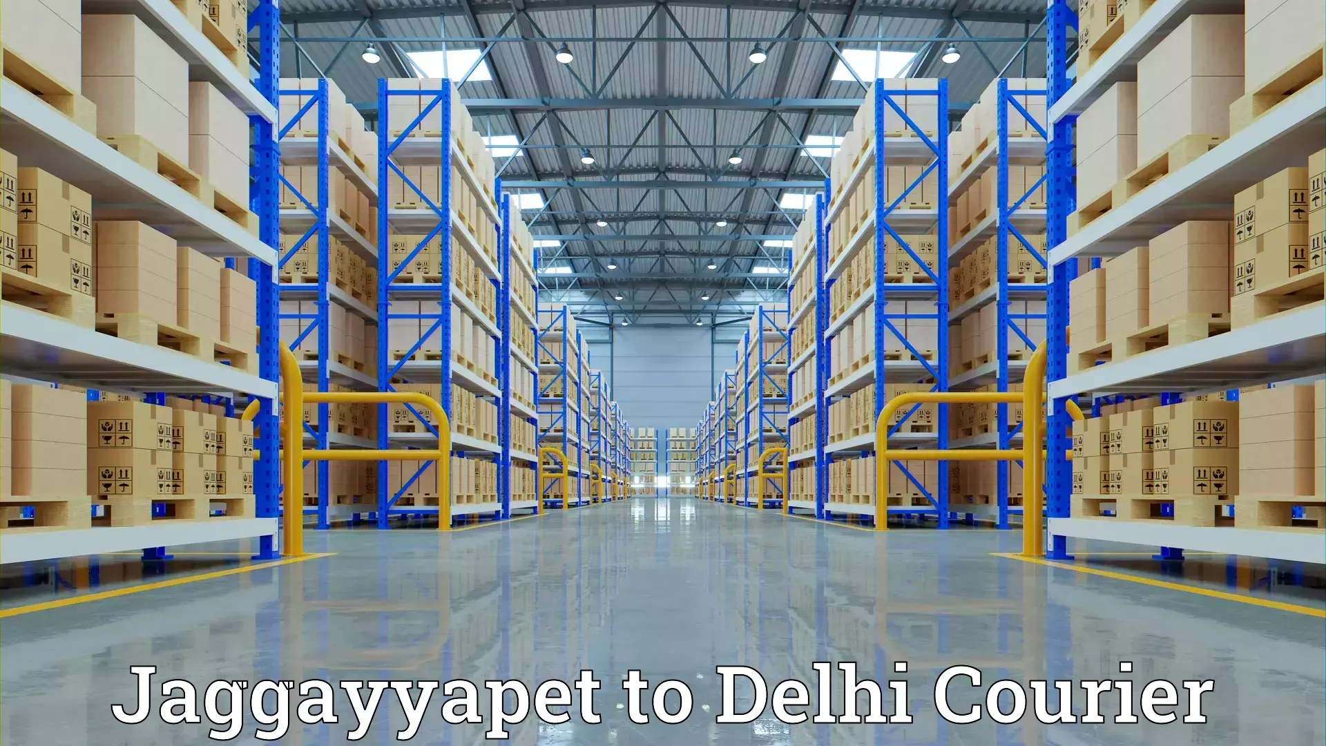 Efficient moving strategies Jaggayyapet to Delhi