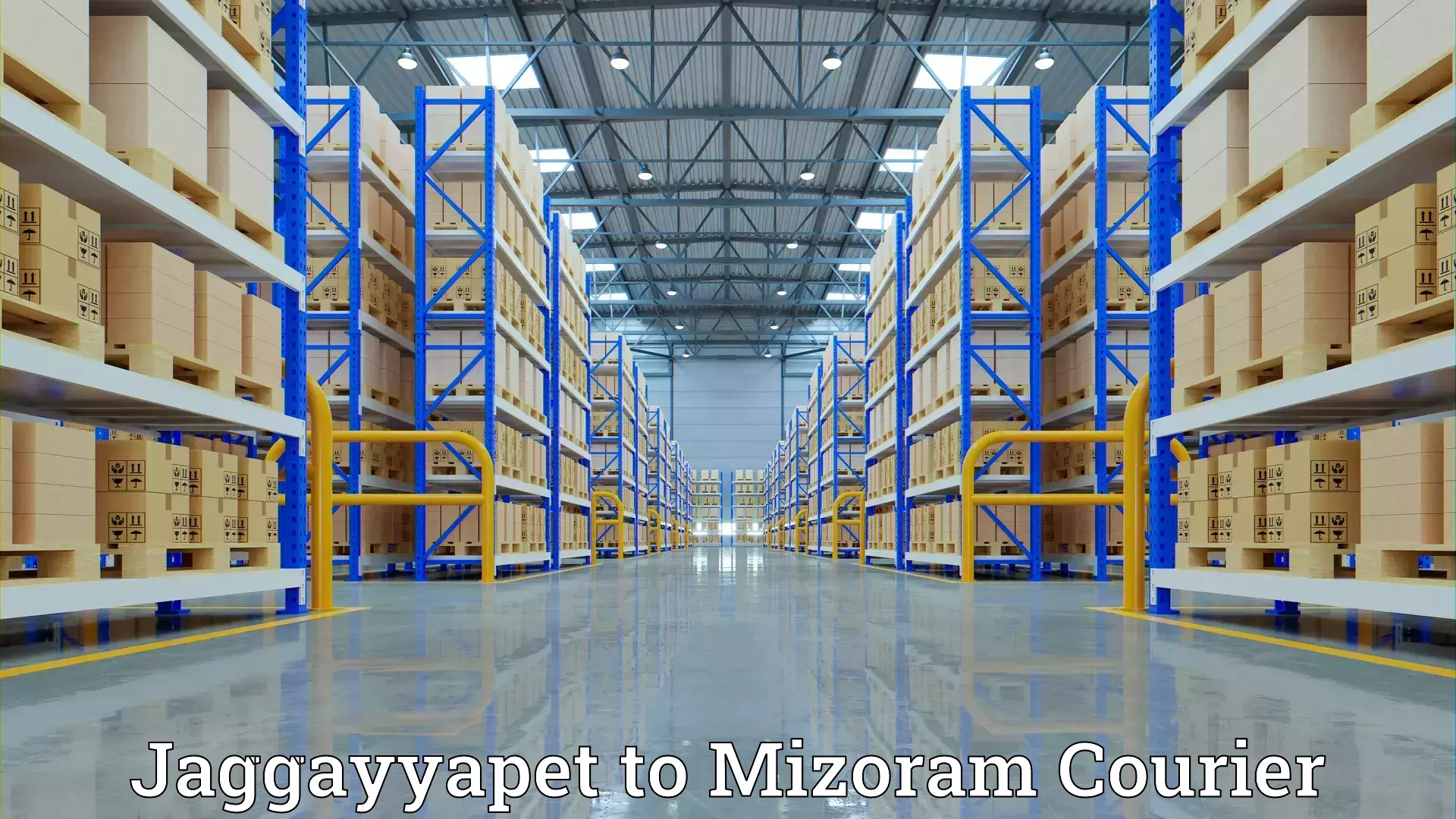 Custom moving and storage in Jaggayyapet to Khawzawl