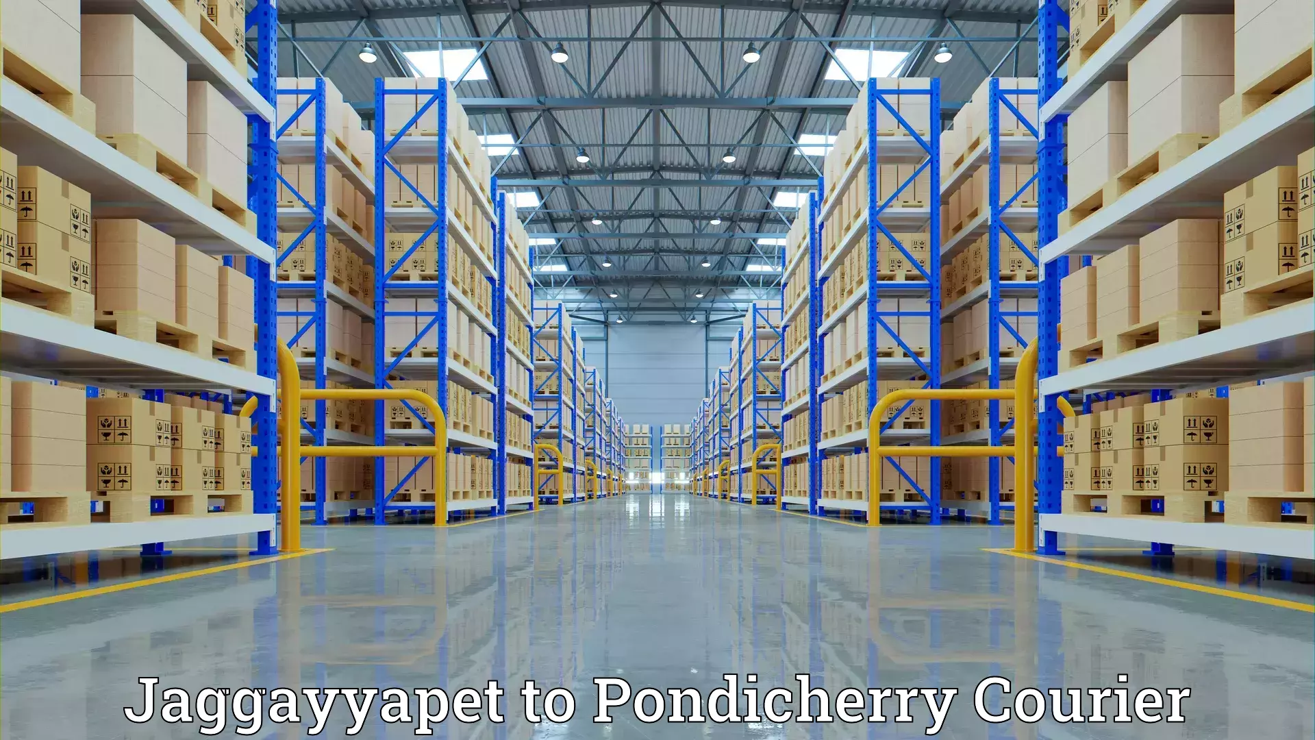 Safe home goods transport Jaggayyapet to Pondicherry University