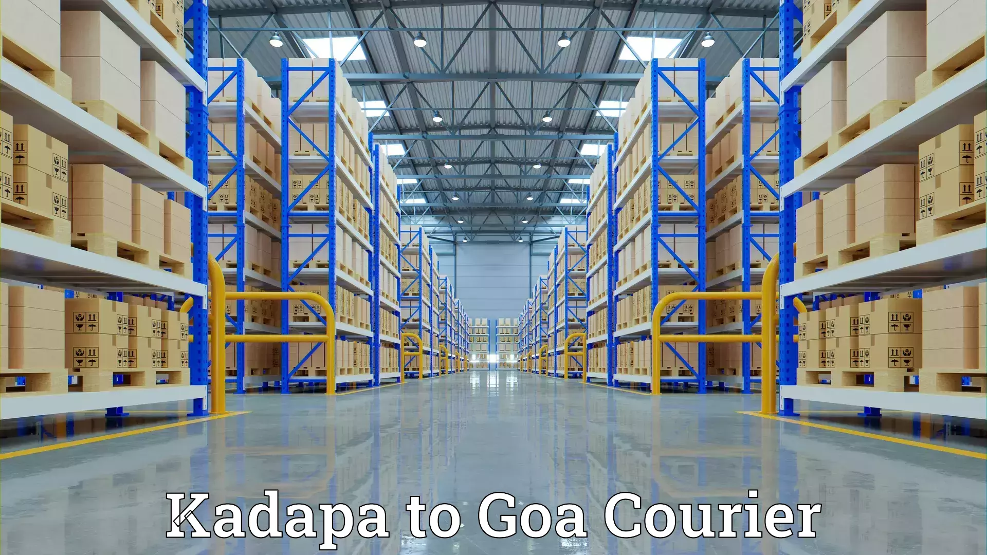 Expert furniture transport in Kadapa to Goa