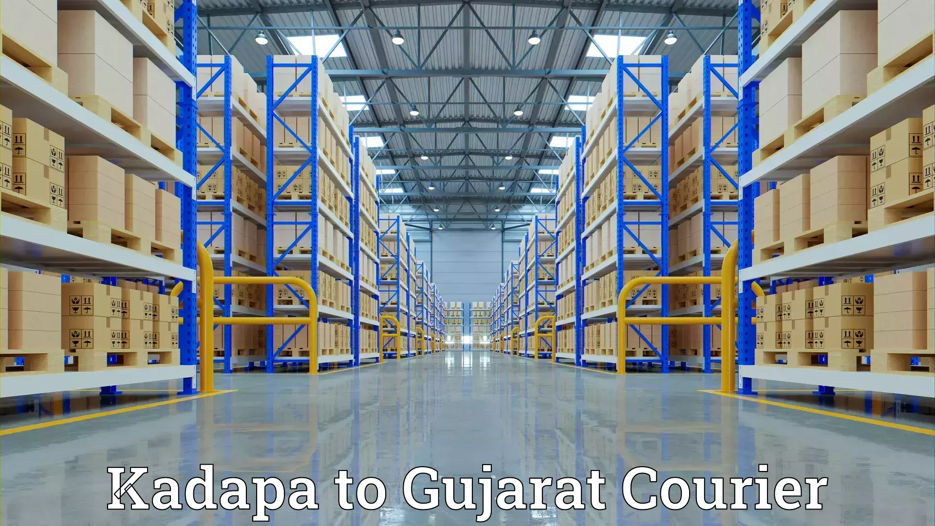 Smooth relocation services Kadapa to Rajkot