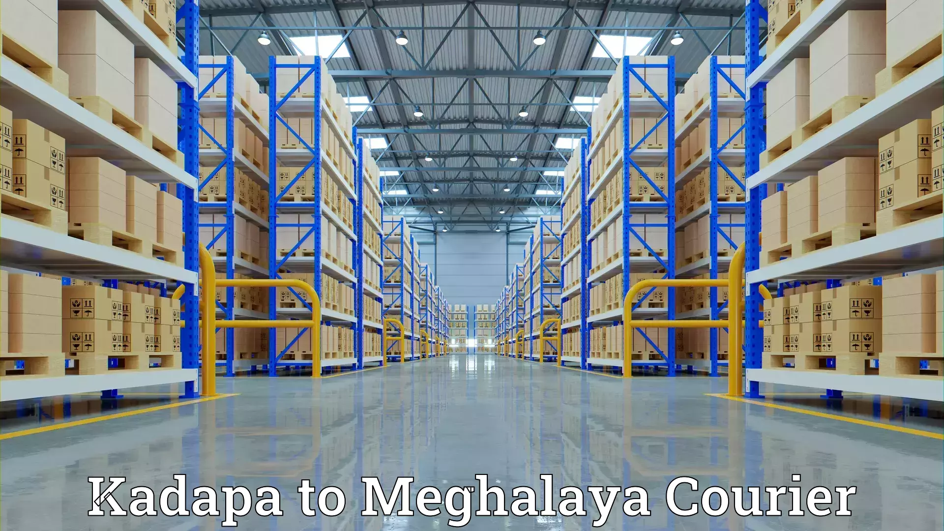 Home furniture moving Kadapa to Meghalaya