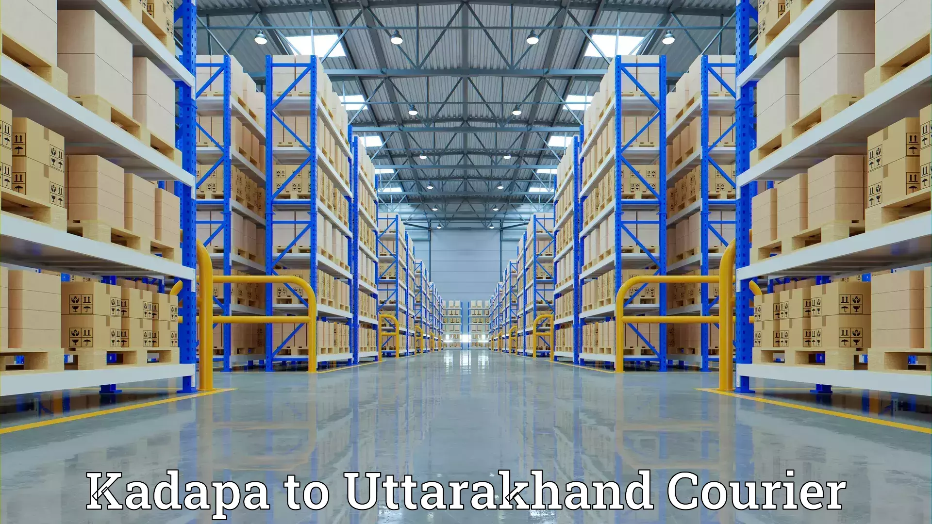 Quality furniture movers Kadapa to Uttarkashi