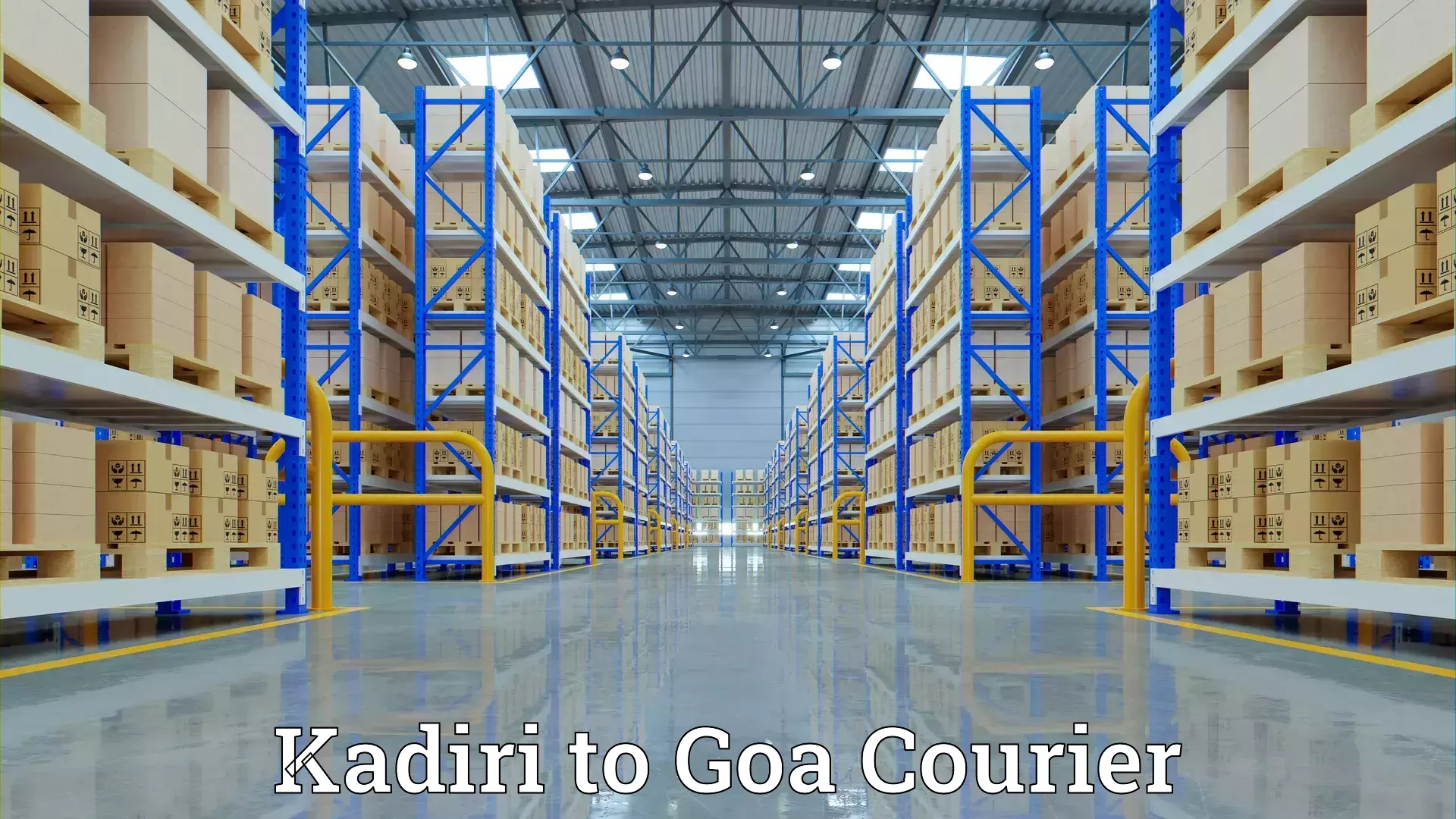 Custom relocation services Kadiri to Goa