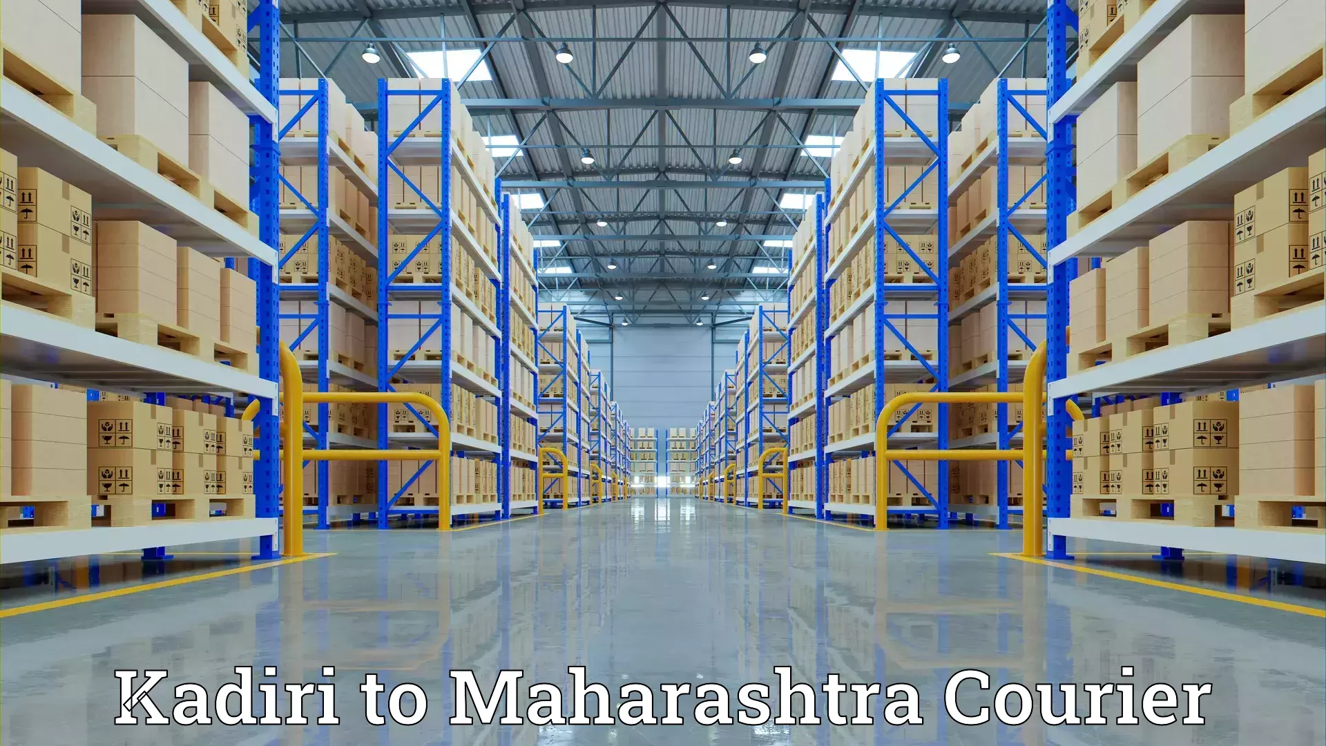 Furniture delivery service Kadiri to Maharashtra