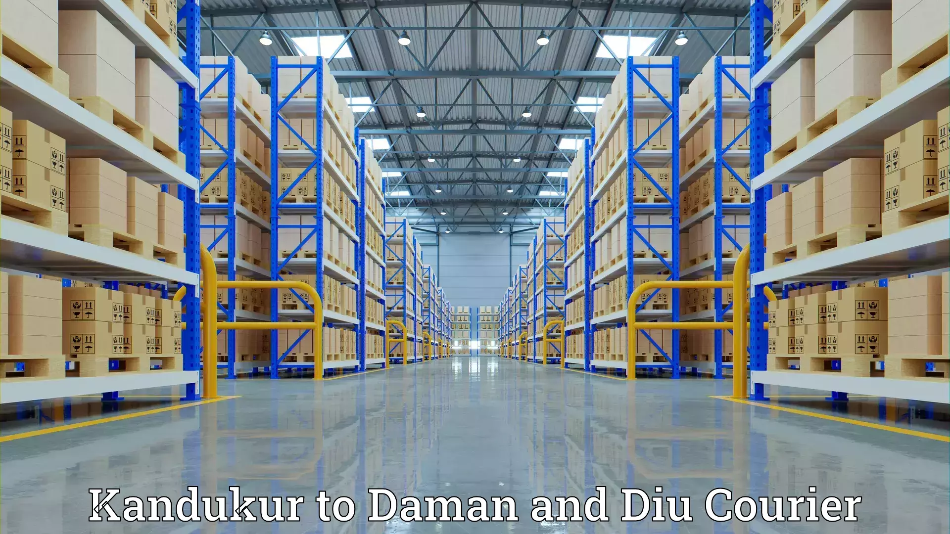 Expert household movers Kandukur to Daman and Diu