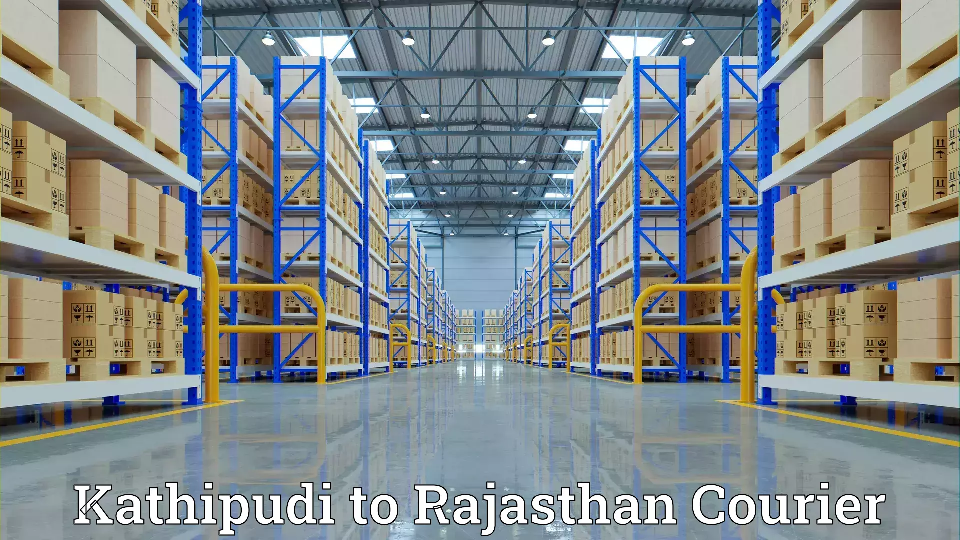 Professional furniture transport Kathipudi to Bari Sadri