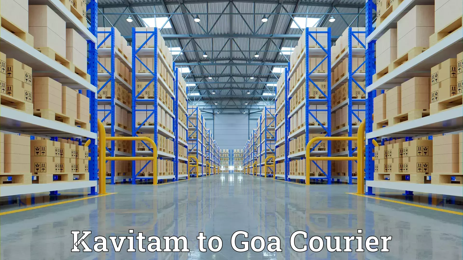 Custom moving and storage Kavitam to Goa