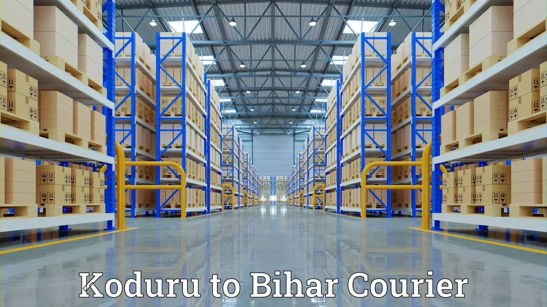 Efficient home movers Koduru to Bihar