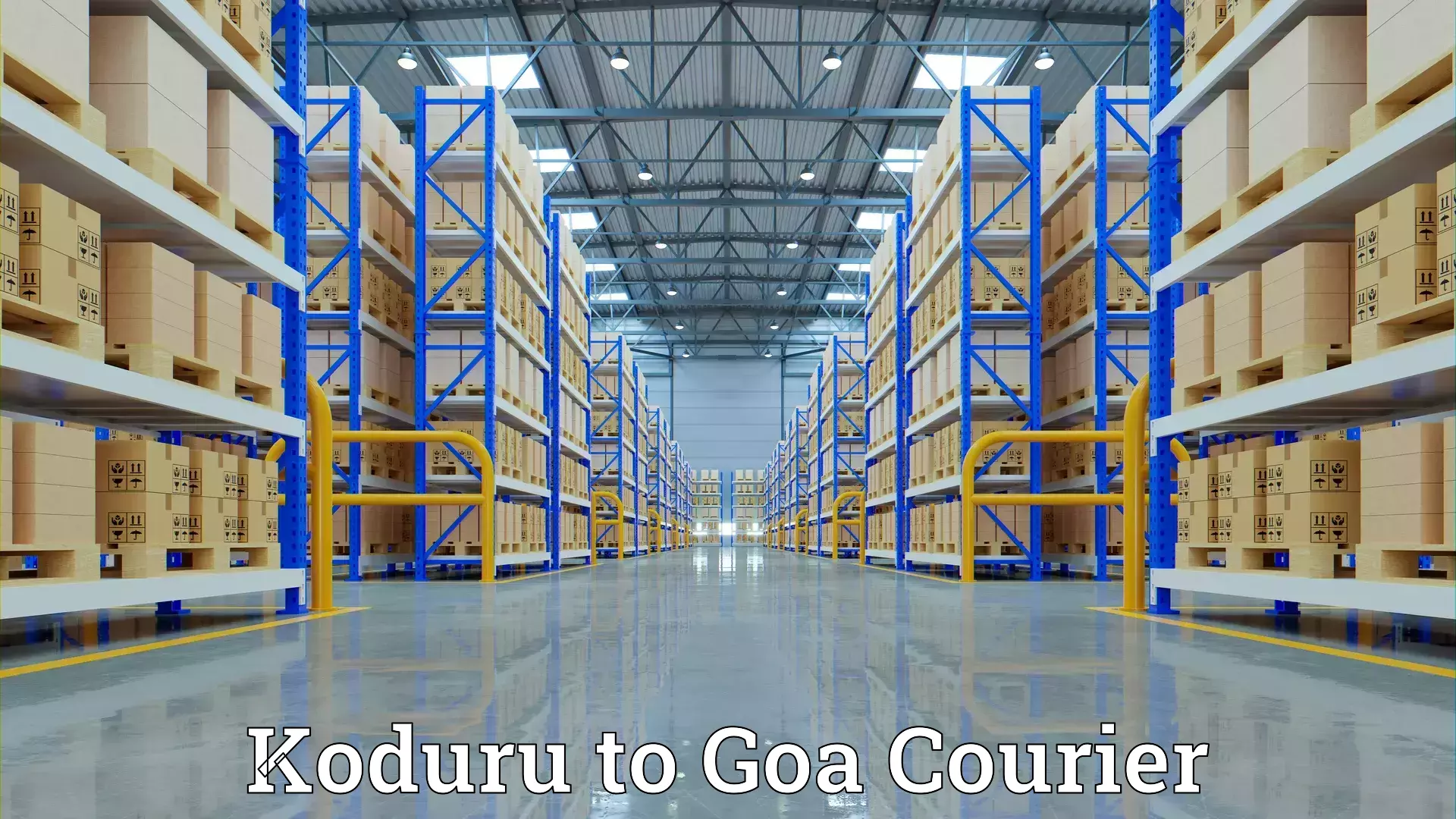 Efficient furniture movers Koduru to Goa