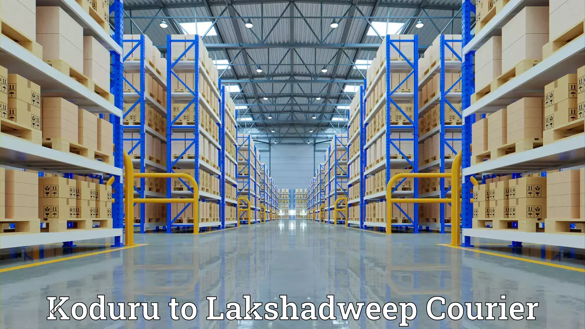 Quality furniture transport Koduru to Lakshadweep