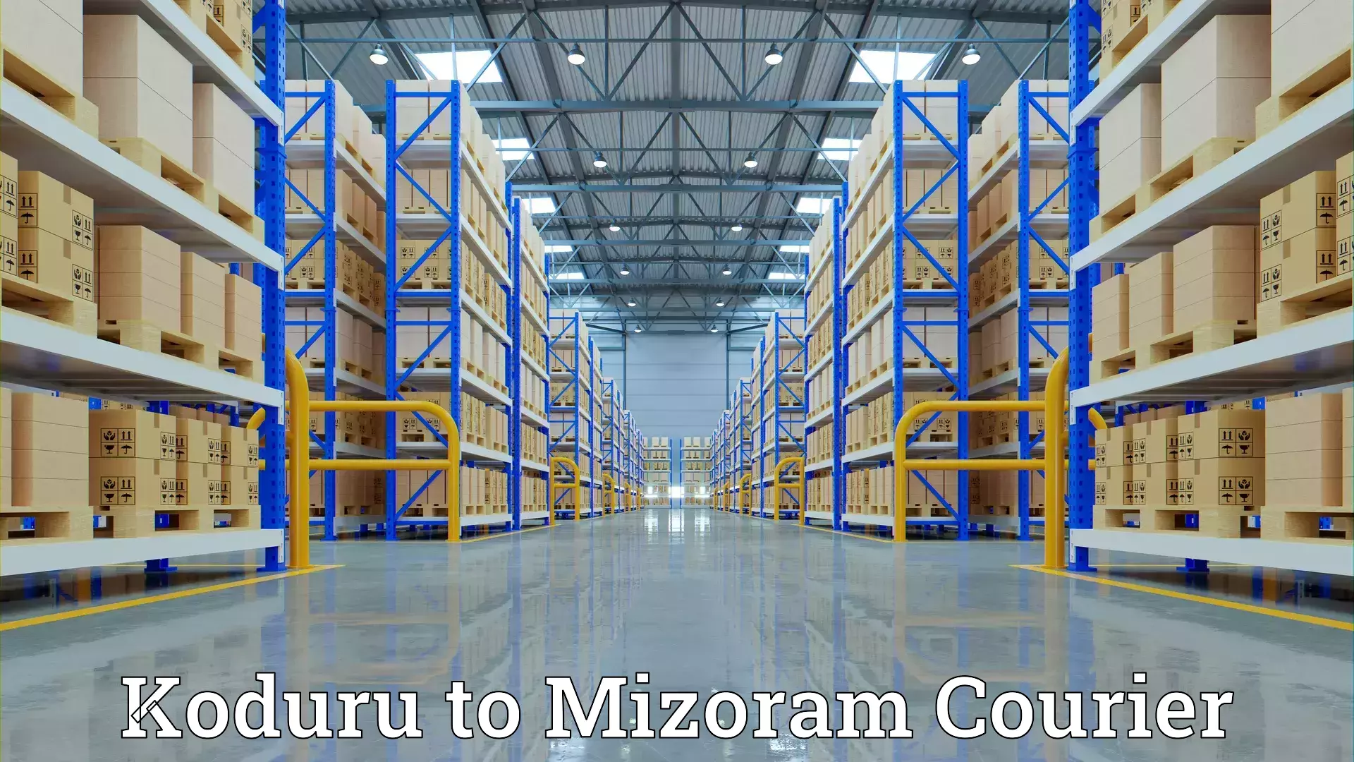 Furniture relocation experts in Koduru to Mizoram