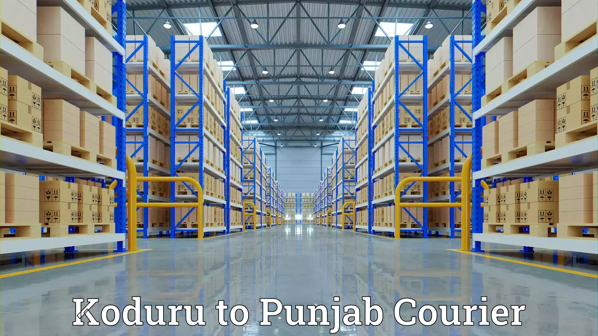 Comprehensive relocation services in Koduru to Punjab