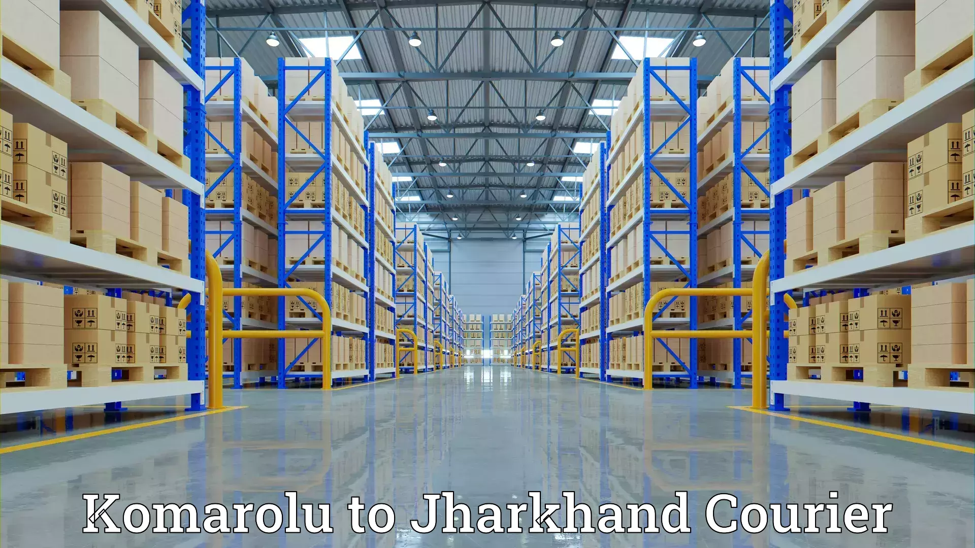 Household moving service Komarolu to IIT Dhanbad