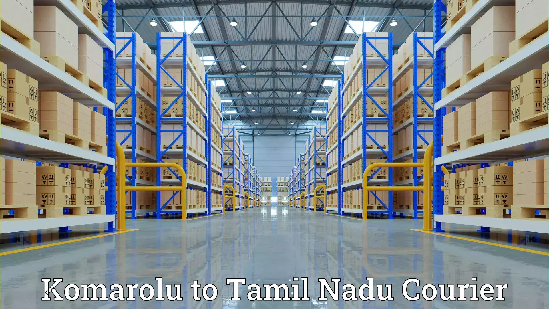 Comprehensive home relocation Komarolu to Rajapalayam