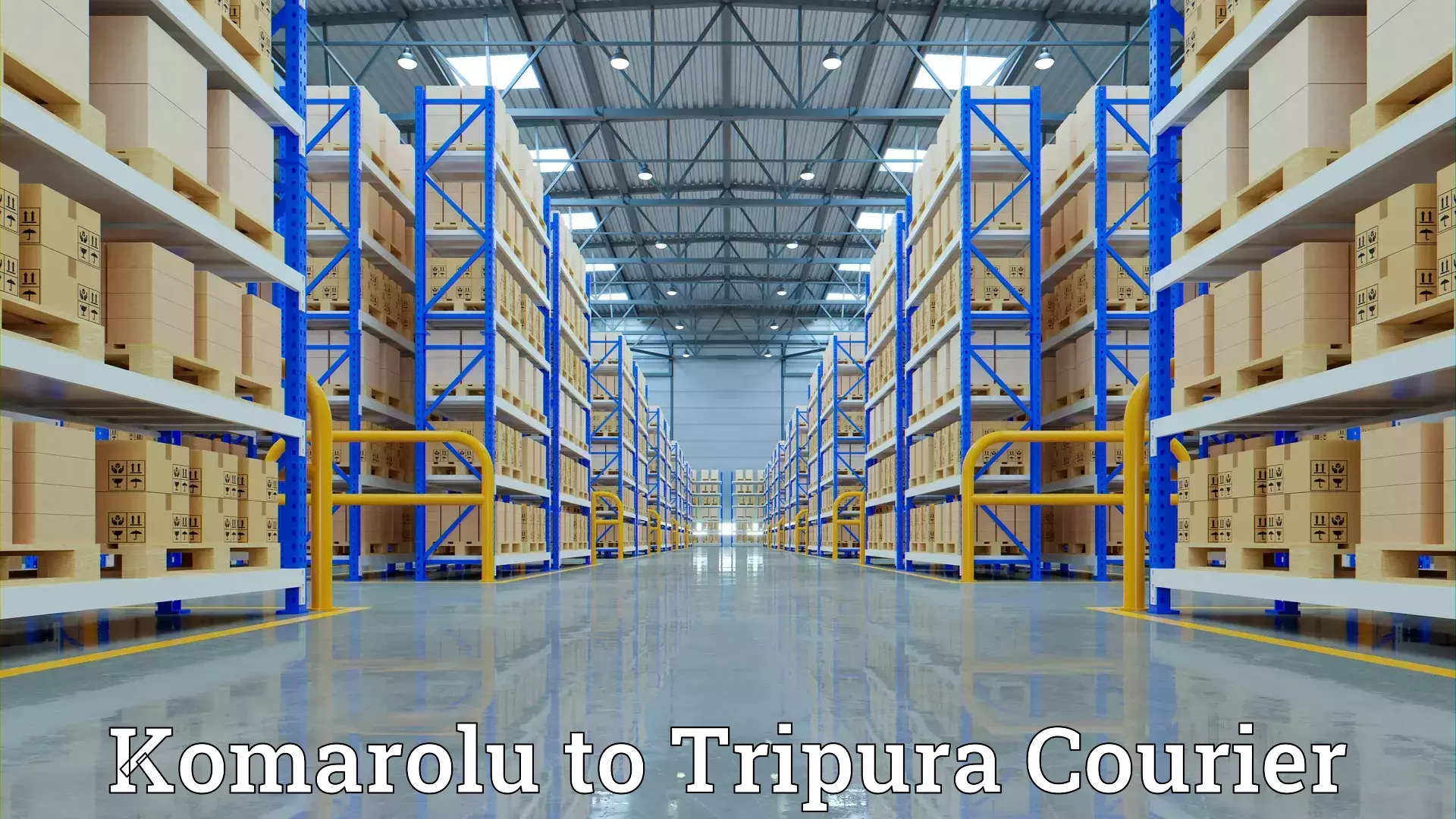 Furniture moving specialists Komarolu to West Tripura