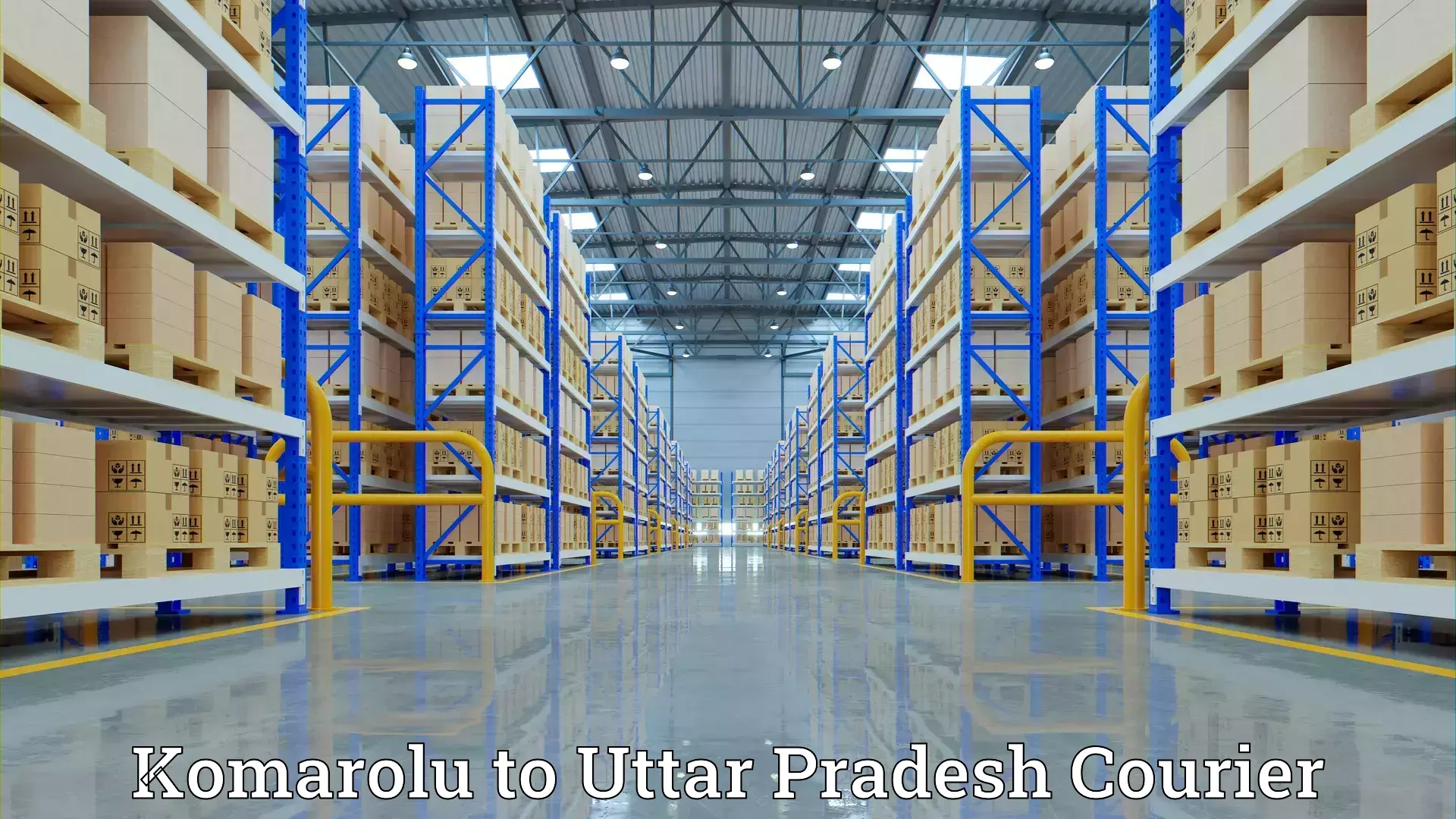 Furniture delivery service Komarolu to Uttar Pradesh