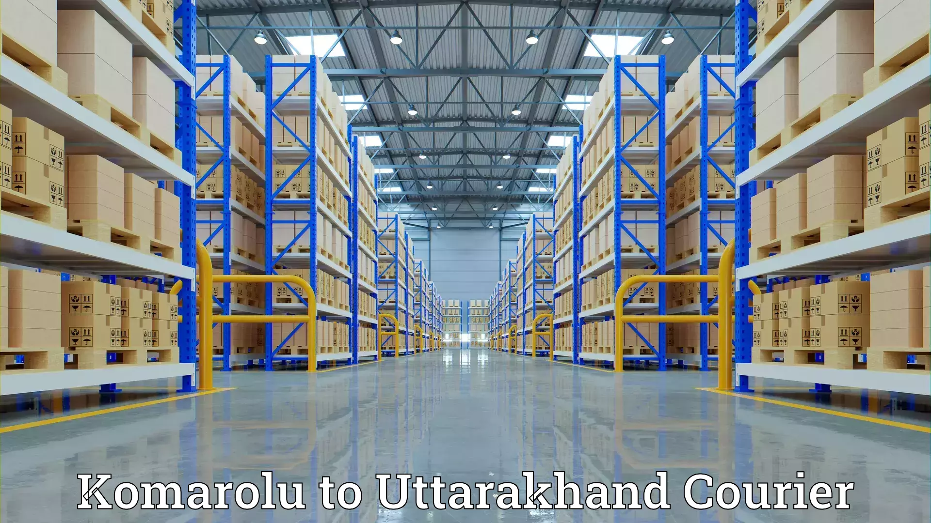 Efficient furniture movers in Komarolu to Uttarkashi