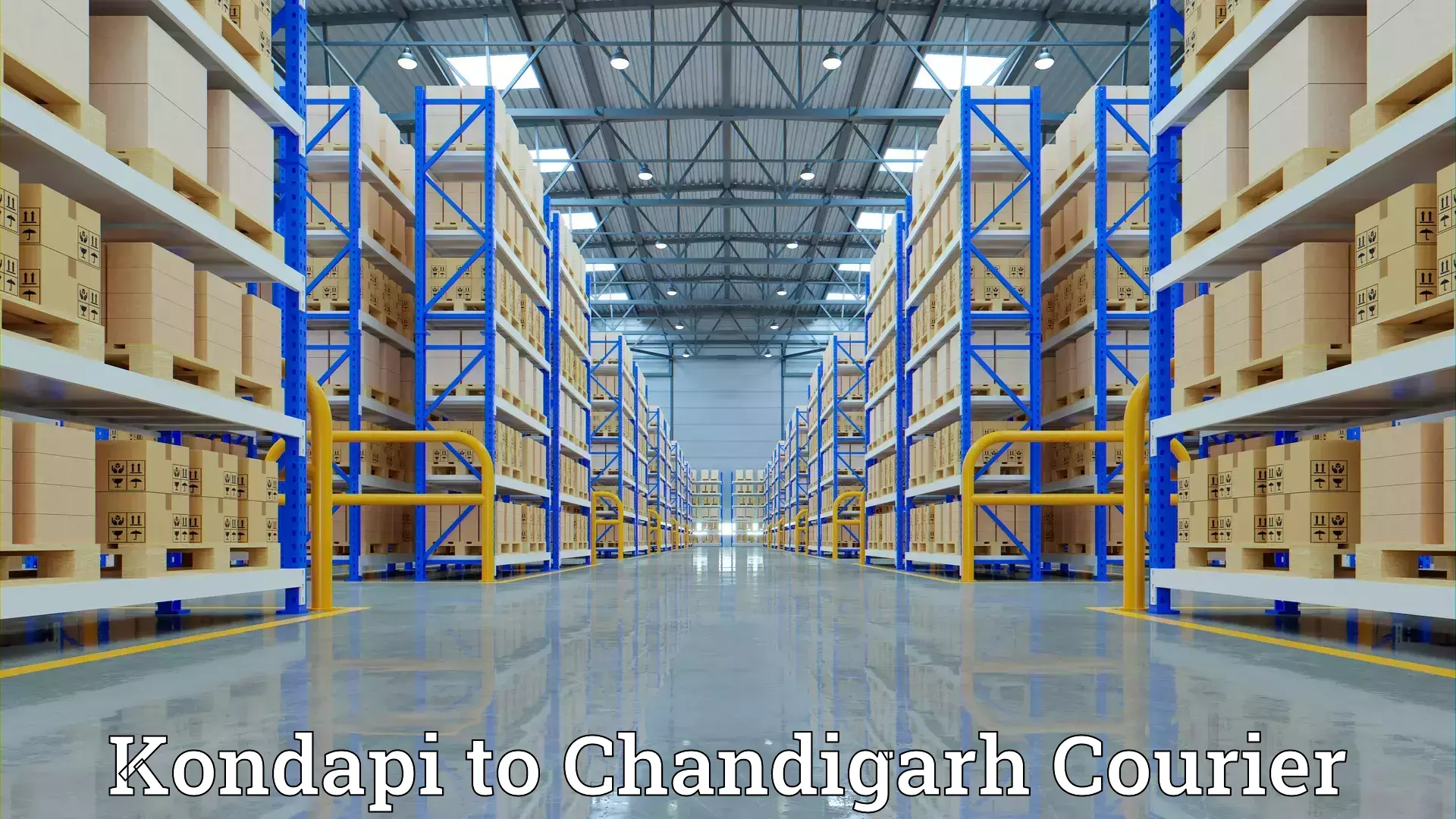 Tailored moving services Kondapi to Panjab University Chandigarh