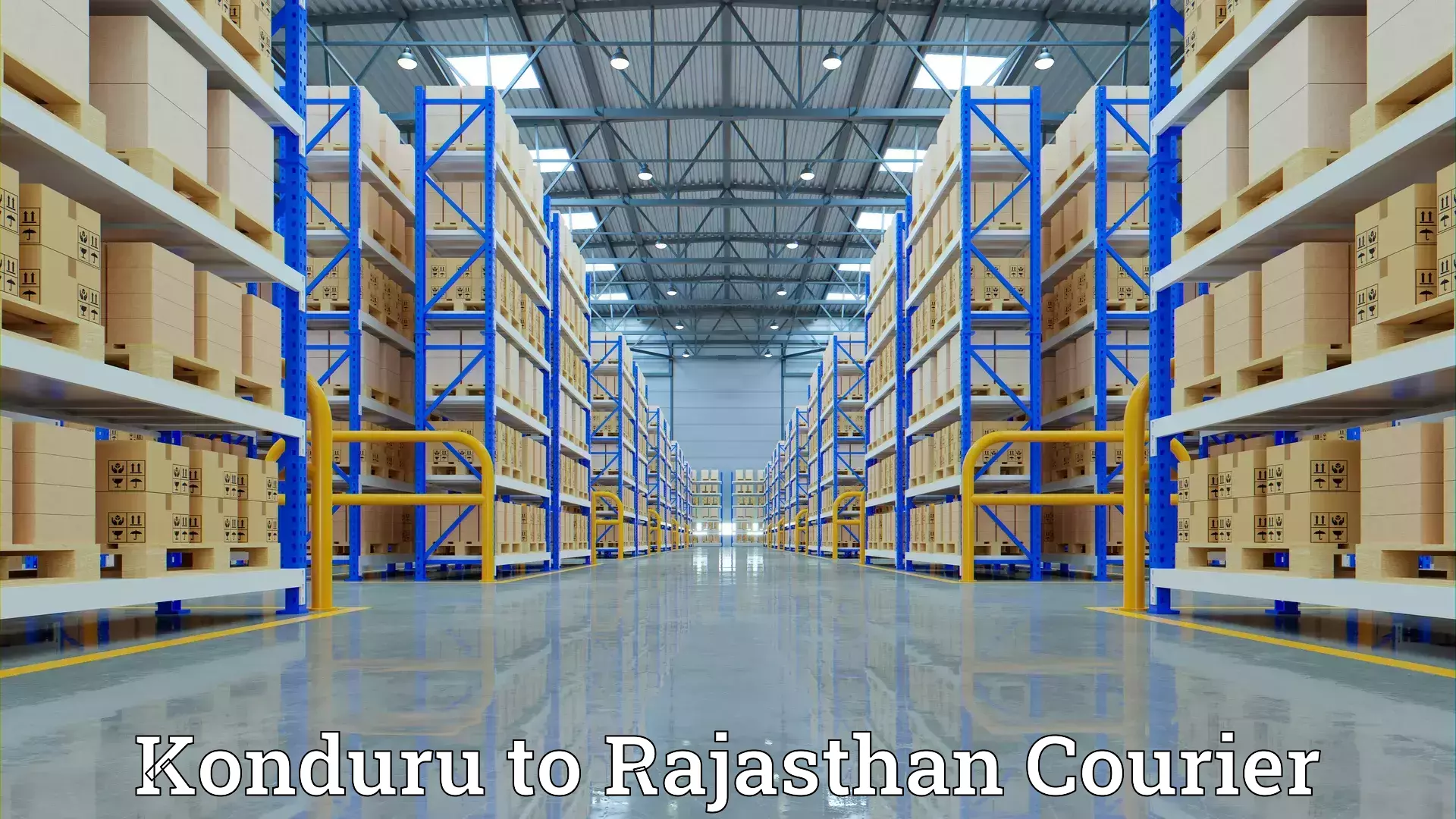 Efficient home relocation Konduru to Rajasthan