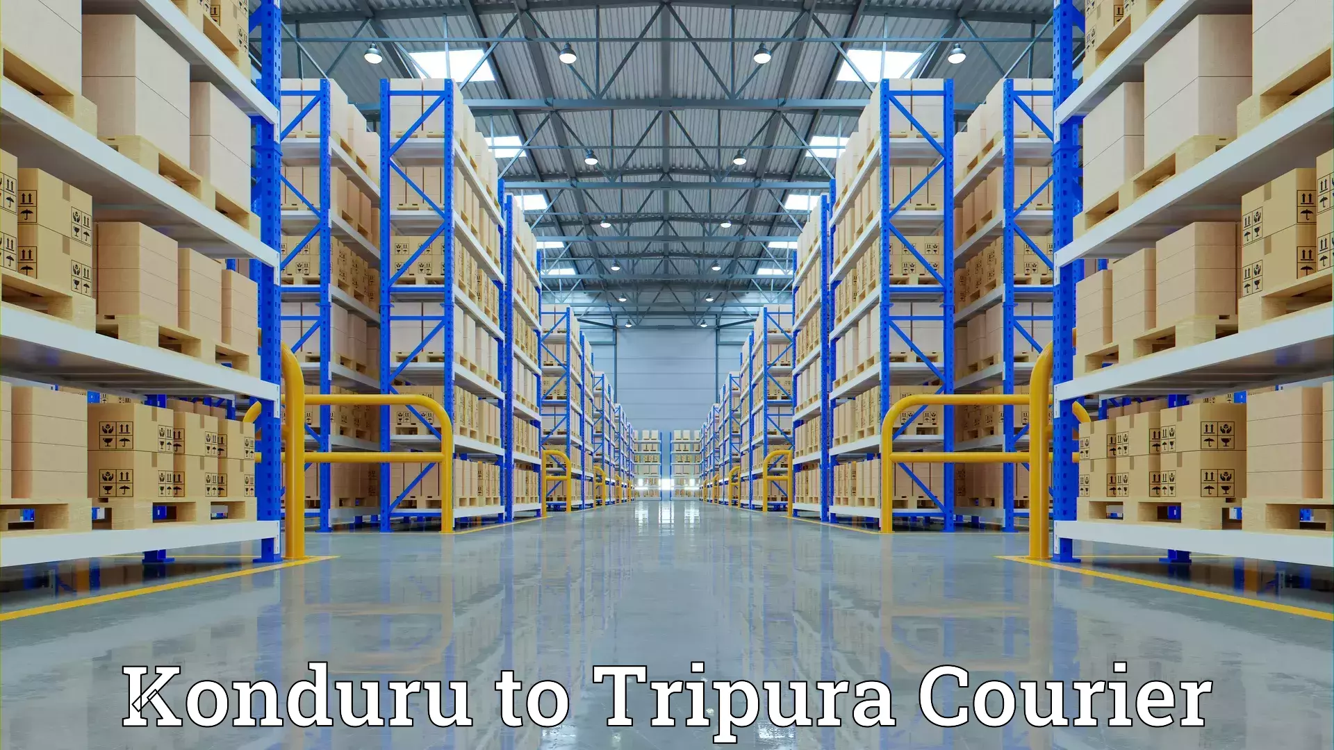 Quick moving services Konduru to Udaipur Tripura