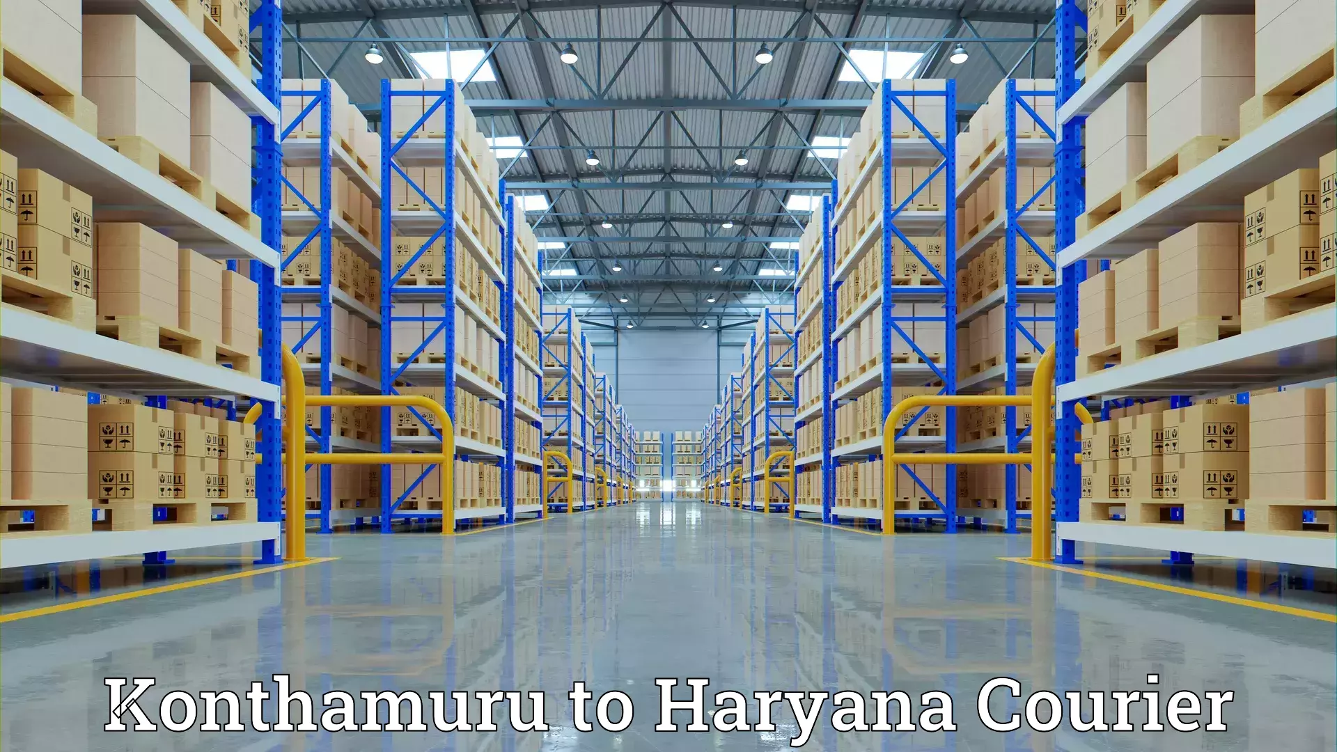 Furniture handling services Konthamuru to Pinjore