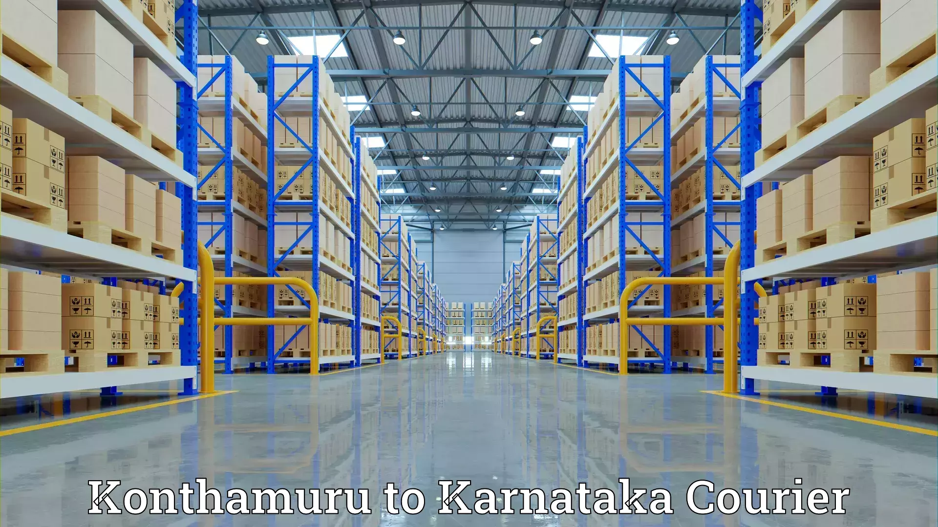 Trusted relocation services Konthamuru to Karnataka